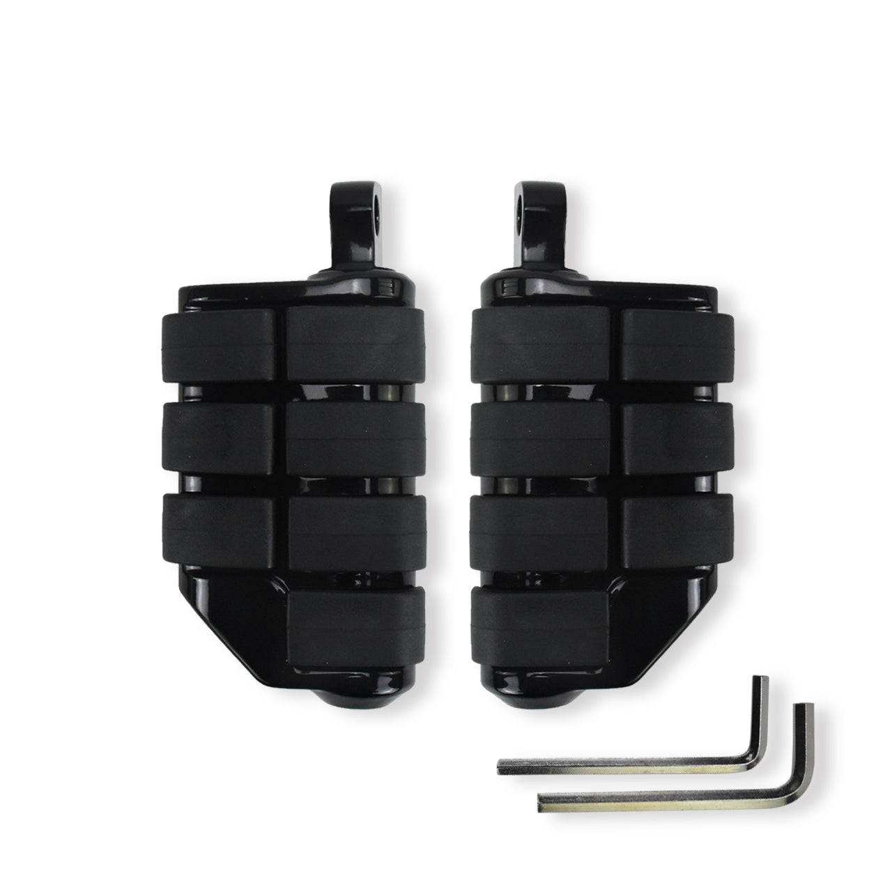 Male Mount Footpegs Footrest Black Fit For Softail Sportster Dyna XL 883 Touring | HCmotorku