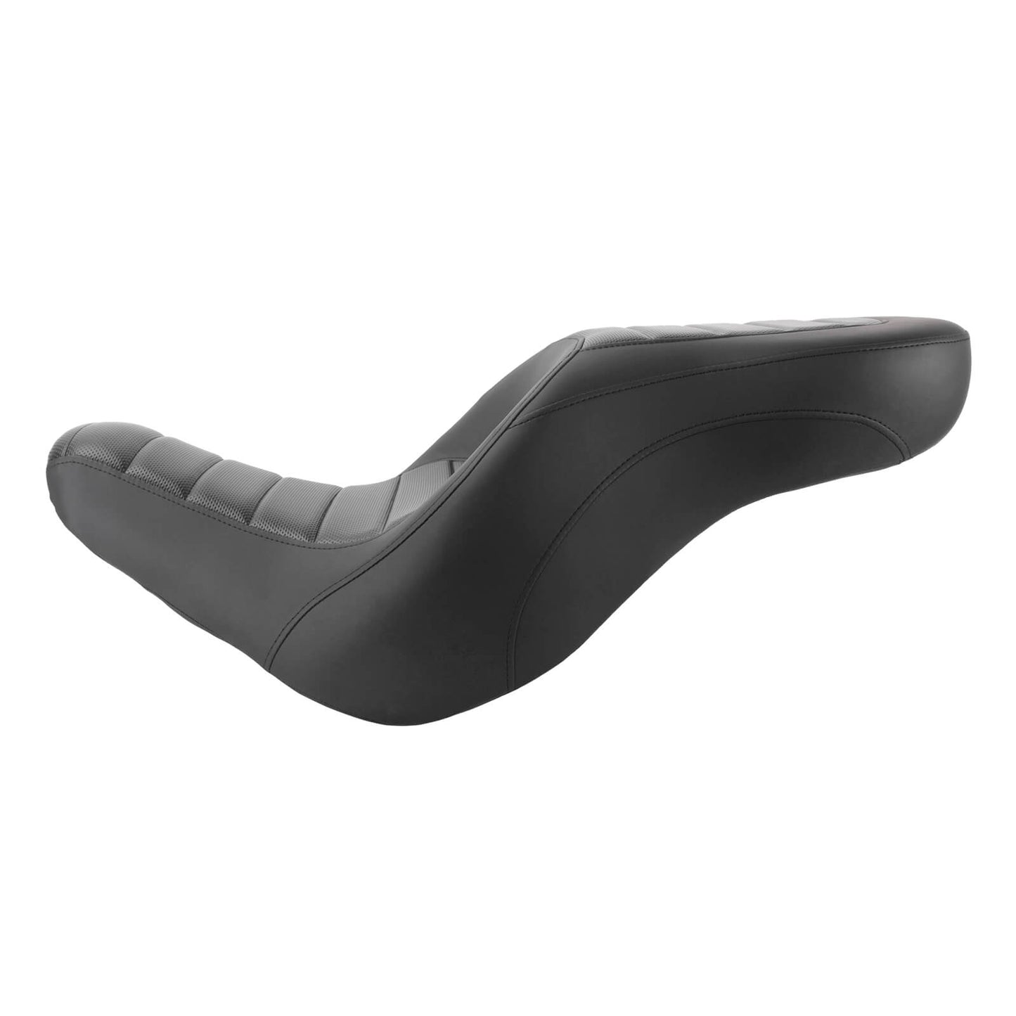 Step Up Driver Passanger Seat Stripe Black Fit For Harley Low Rider S 2018-2024 | HCmotorku