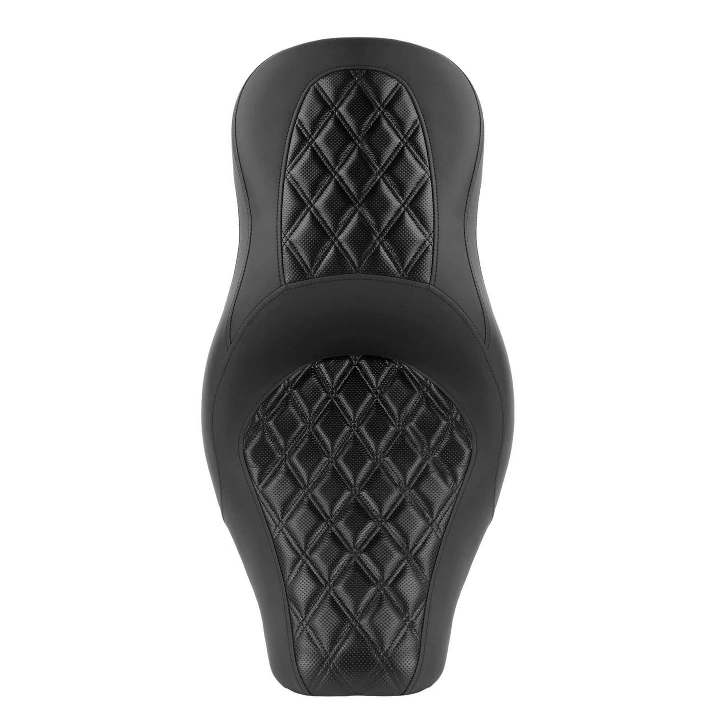 Step Up Driver Passanger Seat Diamond Black Fit For Harley Low Rider S 2018-2024 | HCmotorku
