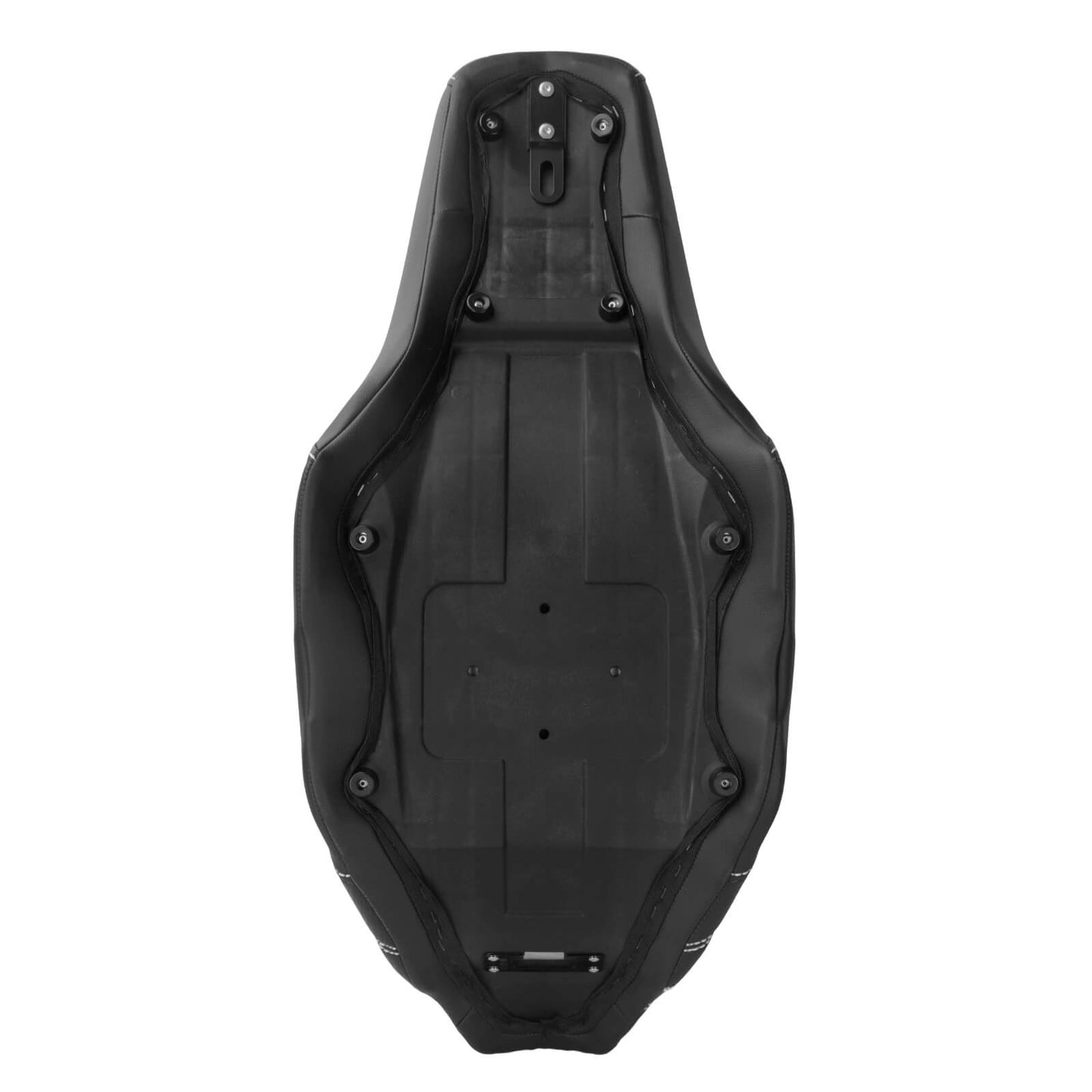 Driver Passenger Two-Up Seat White Stitching For Harley Touring 2024-UP | HCmotorku