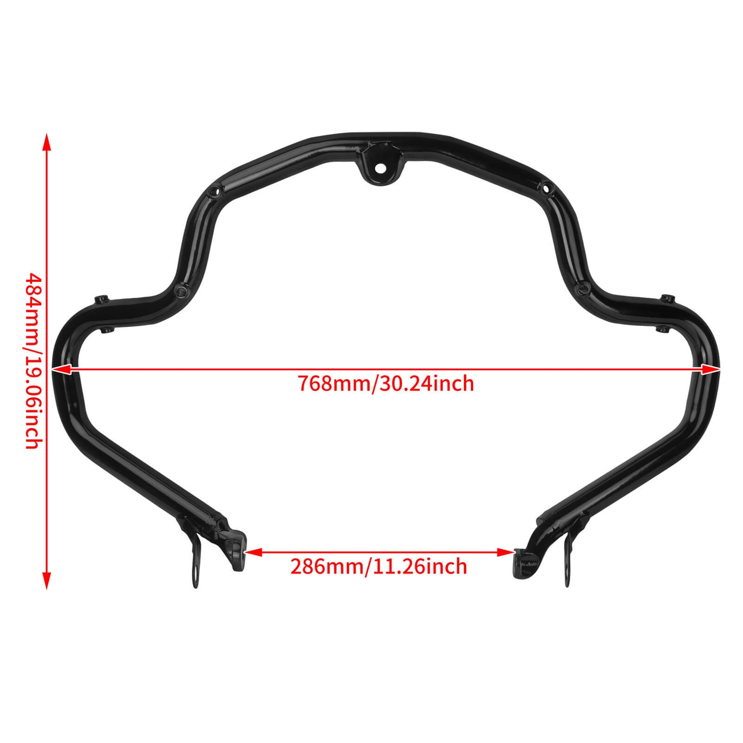 FR005301 HCmotorku Crash Bar for Harley Touring ‘23-’25 Size