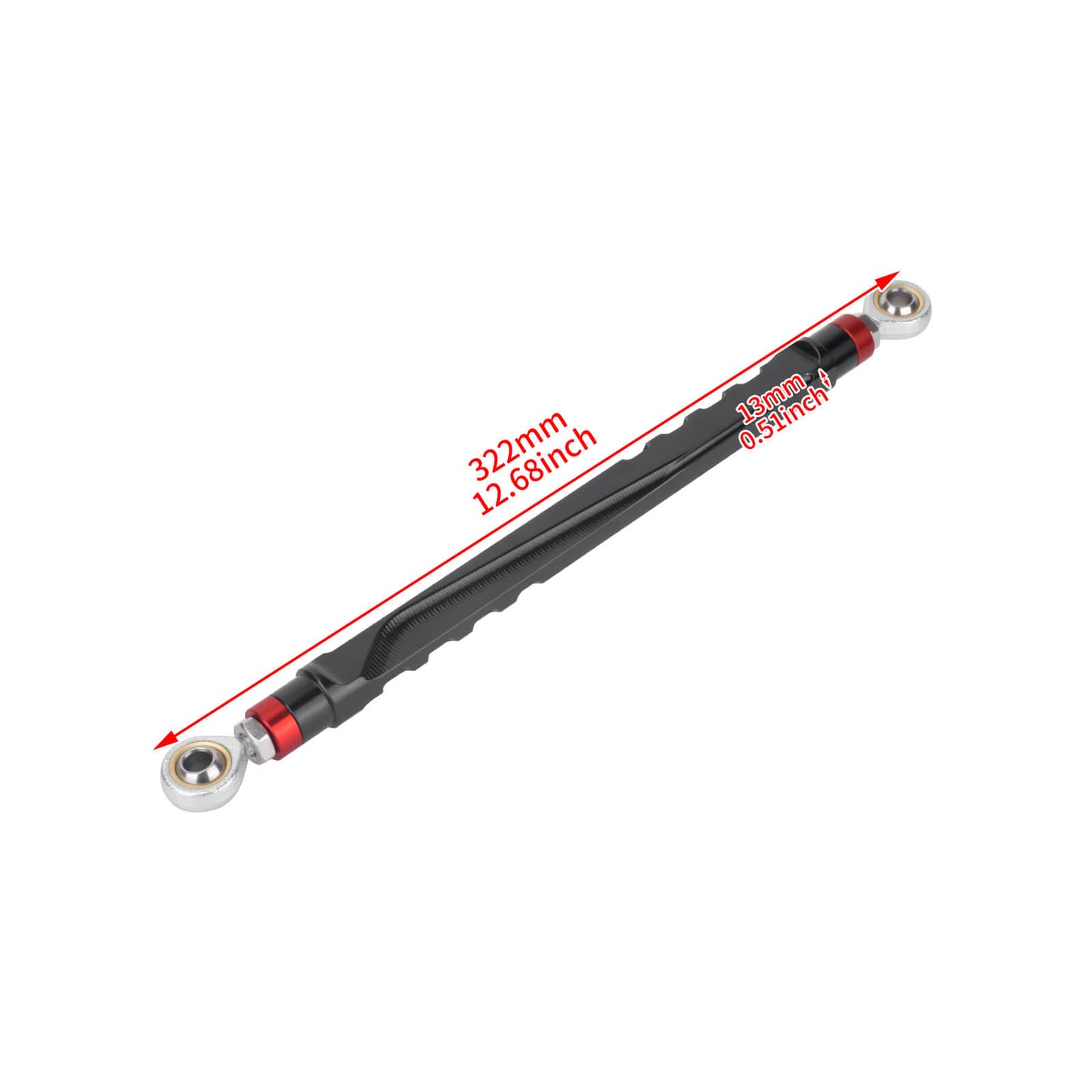 GE001002_HCmotorku_Red Shifter Shift Linkage for Harley Softail ‘86-’25 Touring Trike Size