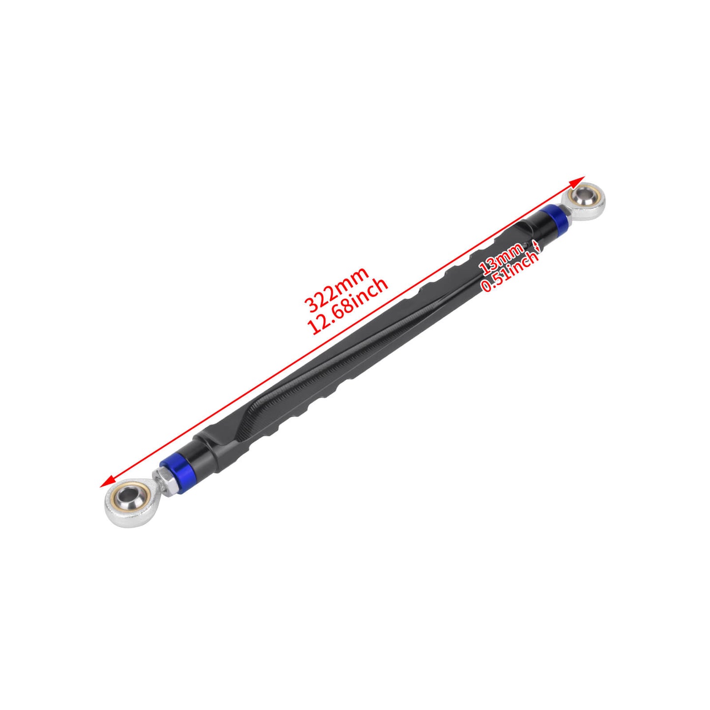 GE001004_HCmotorku_Blue Shifter Shift Linkage for Harley Softail ‘86-’25 Touring Trike Size