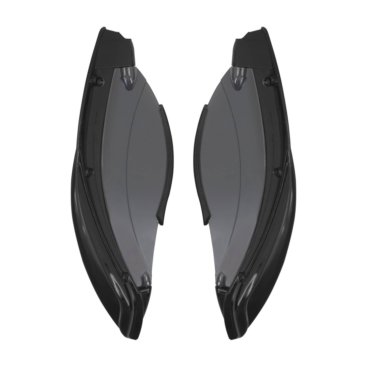 Adjustable Side Wing Air Deflectors Fairing Smoke Fit For Harley Touring FLH 2014-UP | HCmotorku