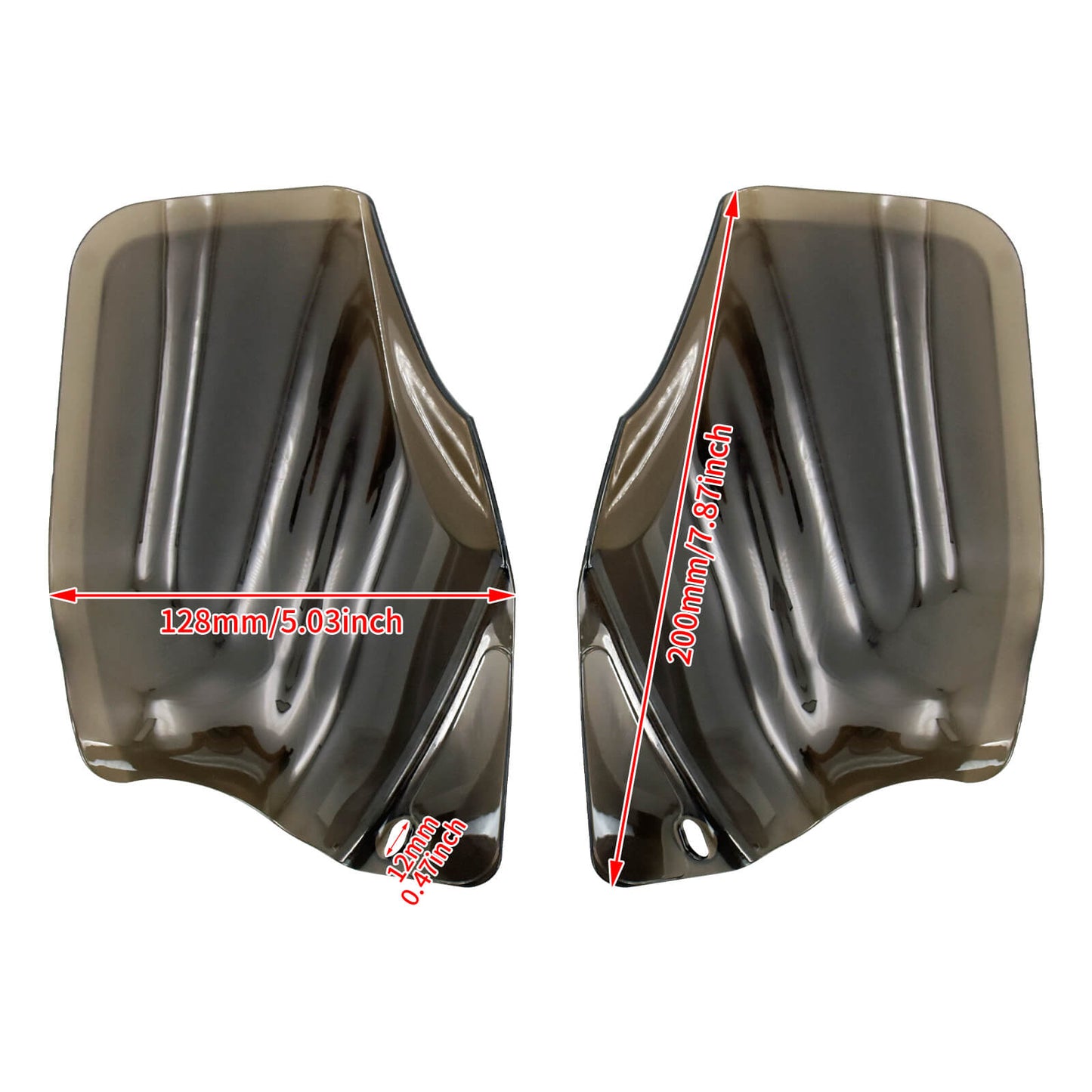 Mid-Frame Saddle Shield Heat Air Deflectors Fit For Harley Sportster XL 2014-2022 | HCmotorku