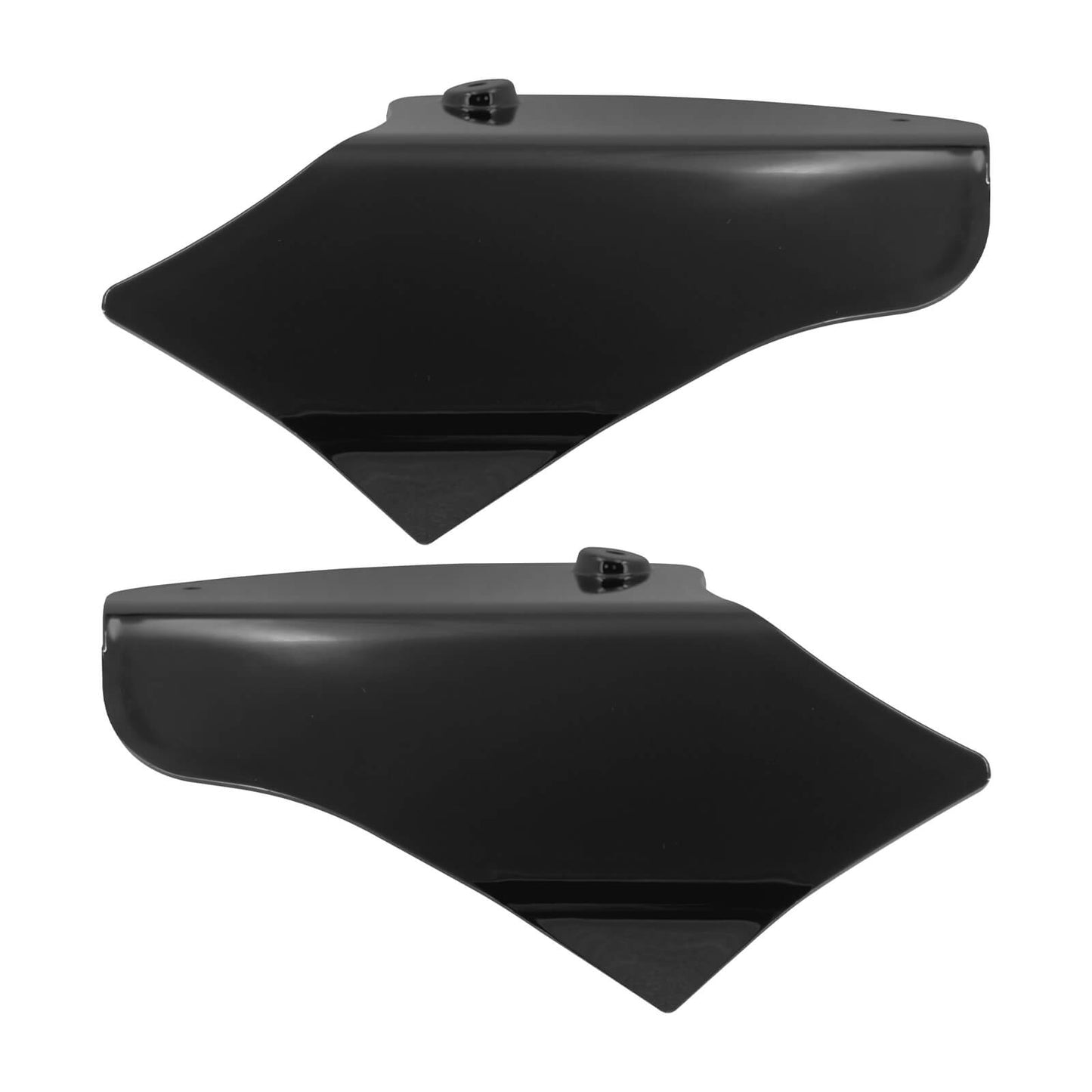 Air Deflectors Black Saddle Heat Shield Kit Fits For Harley Softail 2000-2017 | HCmotorku