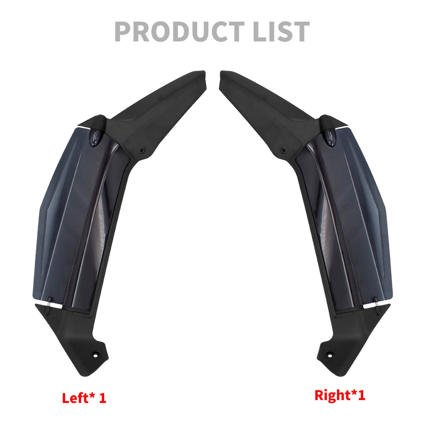 Air Deflectors Shield for Honda GoldWing GL1800 2018-2021 | HCmotorku