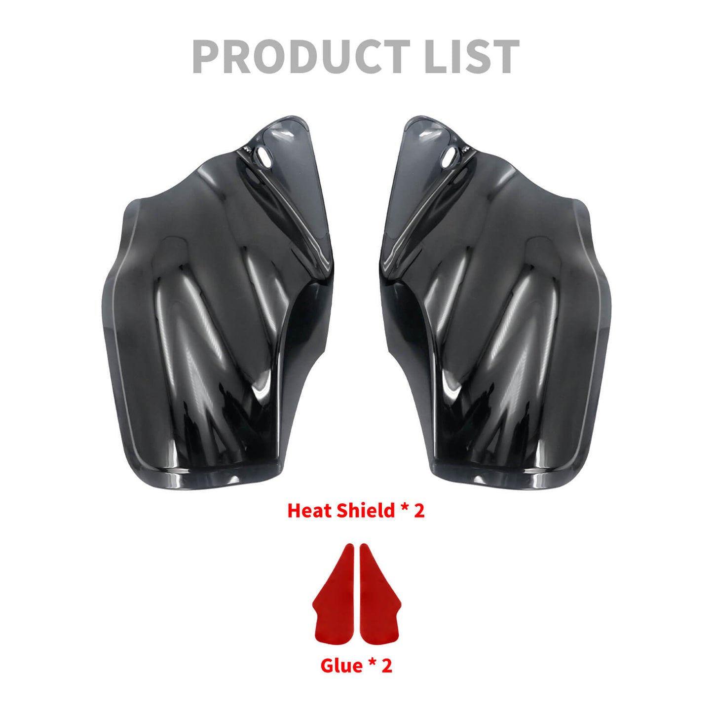 Mid-Frame Saddle Shield Heat Air Deflectors Fit For Harley Sportster 2014-2022 | HCmotorku