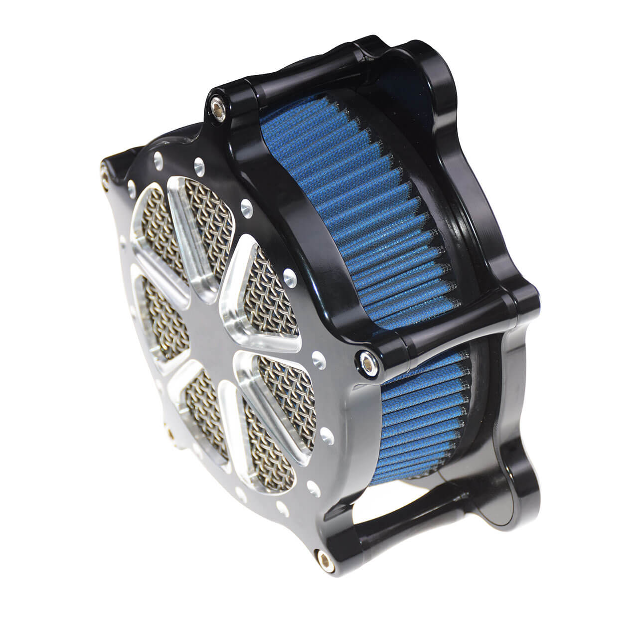 Protective CNC Air Cleaner Intake Filter System Fit Harley Touring '00-'07 Dyna Softail '00-'15 | HCmotorku