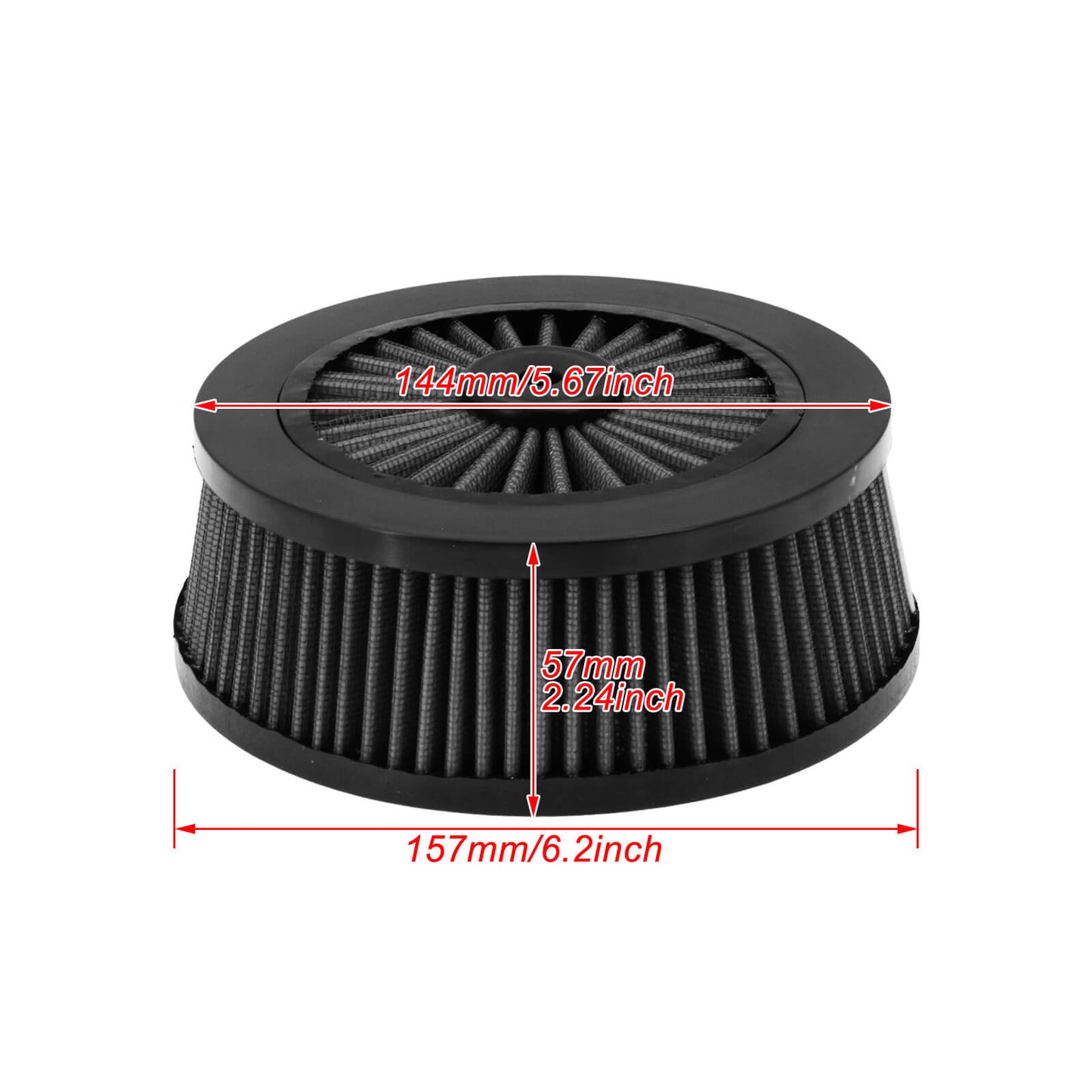Motorcycle Air Filter Replacement Element Fit for Harley 1991-2018 | HCmotorku