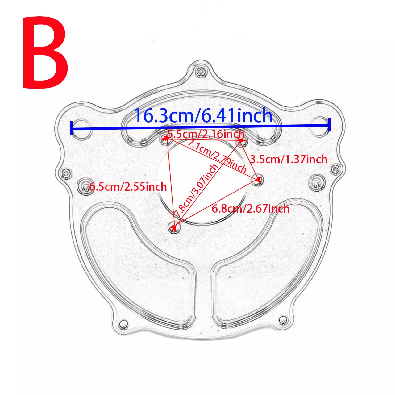 Air Cleaner Intake Filter Chrome Fit For Harley Dyna FXR 2000-2017 Softail 2000-2015 | HCmotorku
