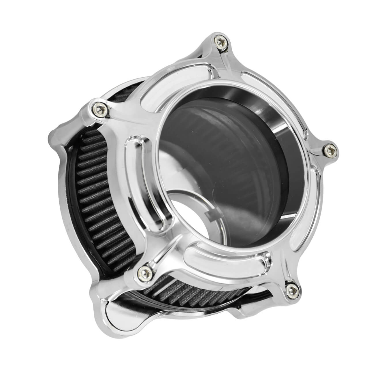 Clarity Air Cleaner Gray Intake Filter Chrome Fit For Harley Touring Trike 2008 | HCmotorku