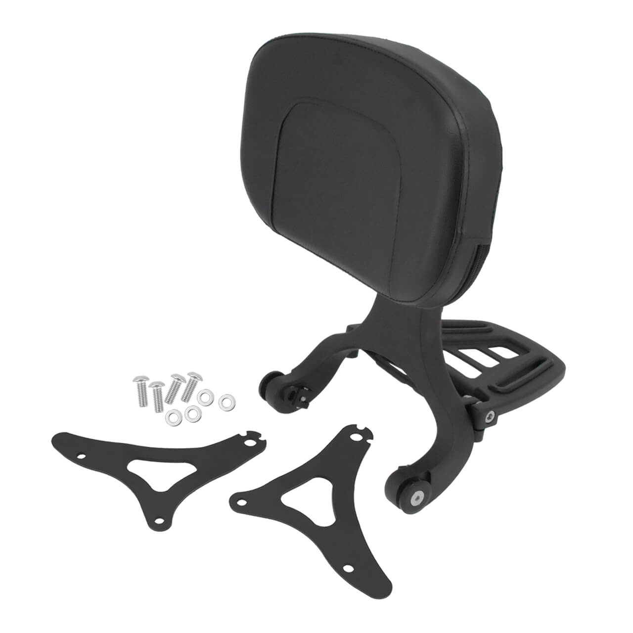 Adjustable Driver & Passenger Backrest Mounting Kit Fit for Harley Touring 2014-2023 | HCmotorku
