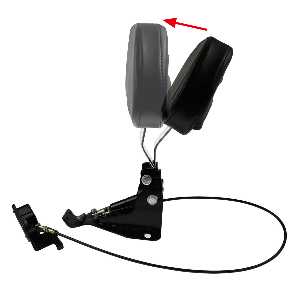 Adjustable Rider Backrest Fit Harley Touring 2009-2025 | HCmotorku