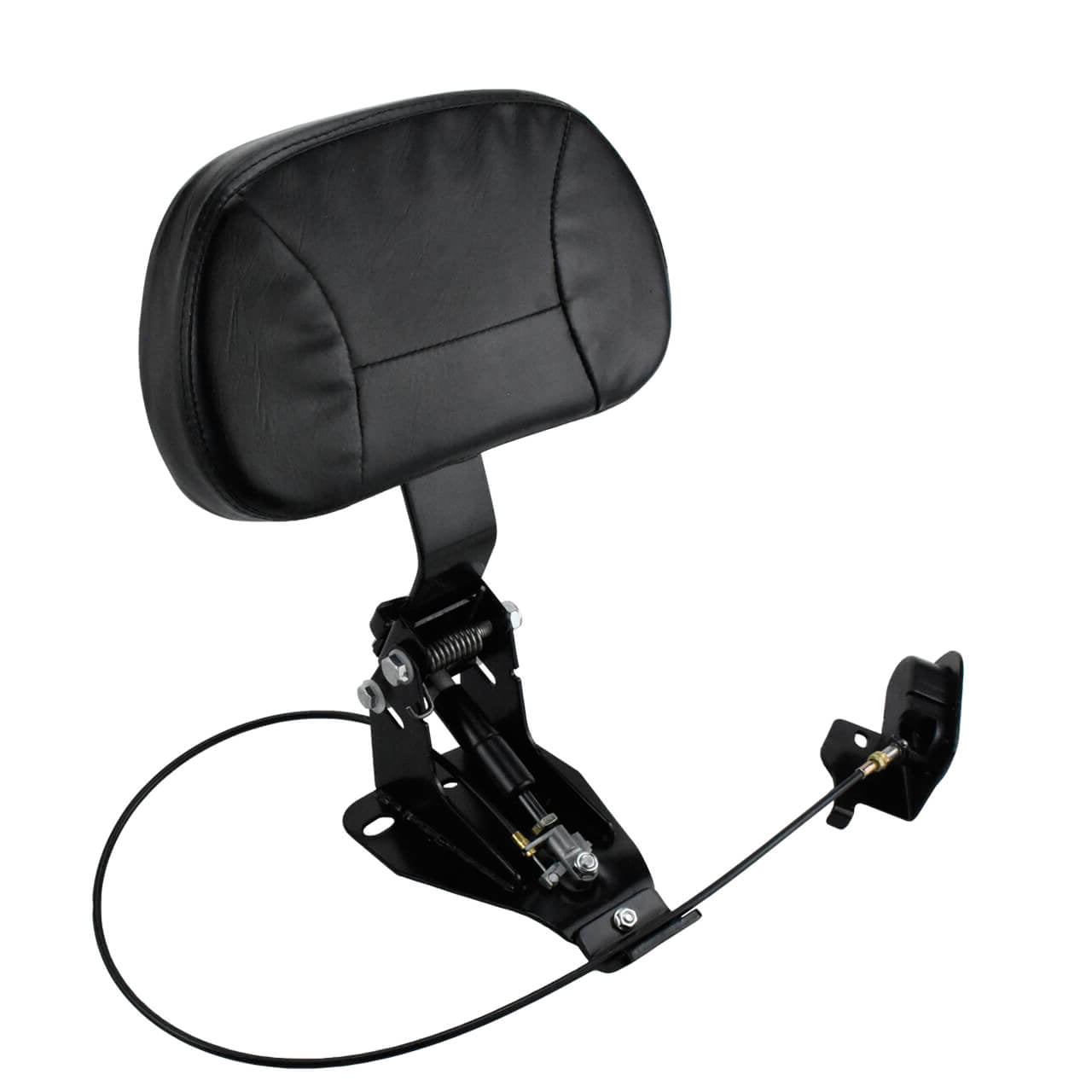 Adjustable Rider Backrest Fit Harley Touring 2009-2025 | HCmotorku