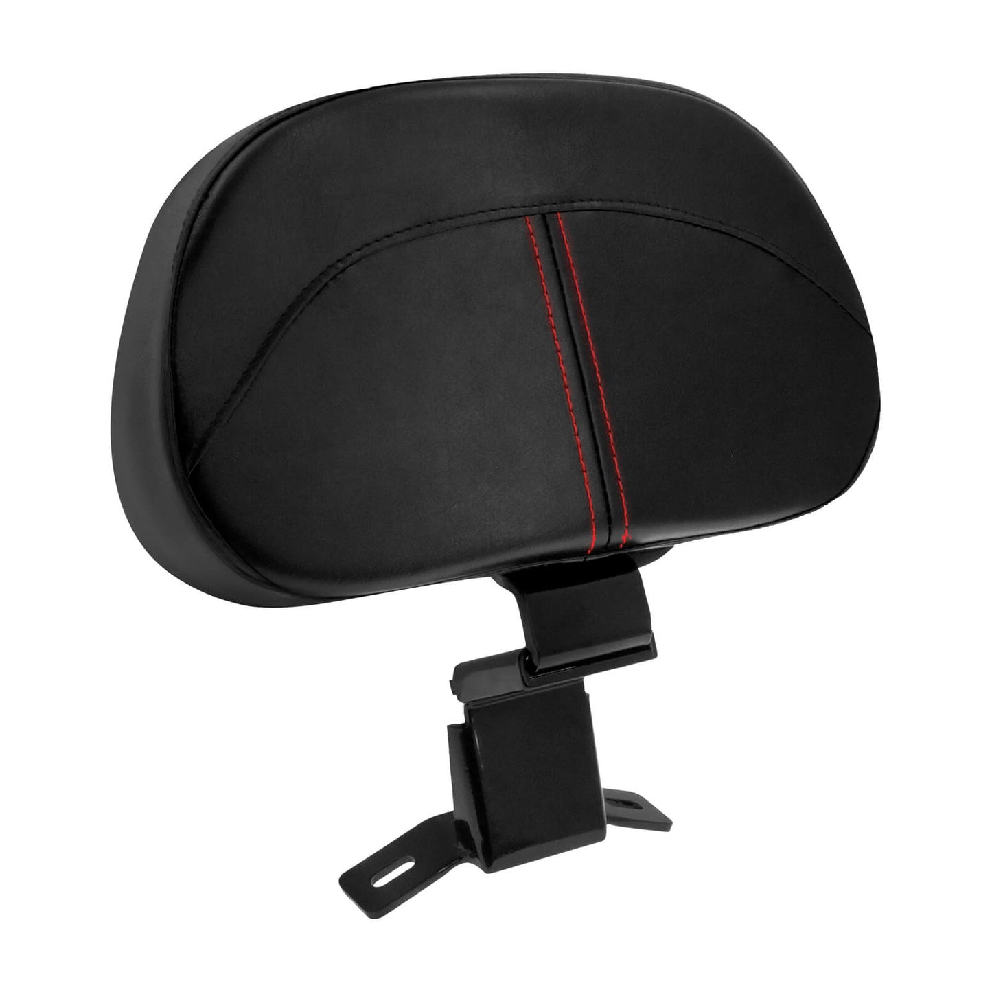 Detachable Plug-In Front Driver Backrest Pad w/ Red Cut For Harley Touring 2009-2023 | HCmotorku