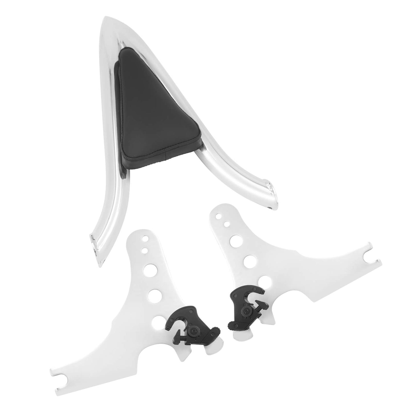Detachable Sissy Bar Passenger Backrest Chrome Fit For Harley Sportster XL 2004-UP | HCmotorku