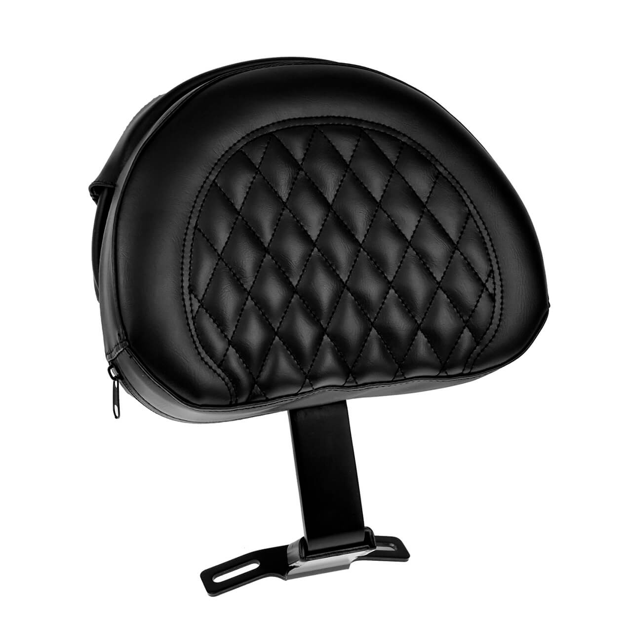 Adjustable Plug-In Driver Rider Backrest Black Fit For Harley Softail 2007-2017 | HCmotorku