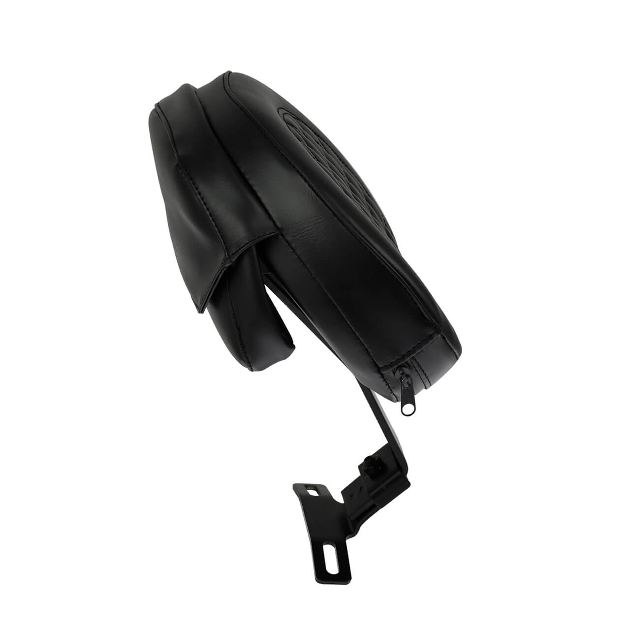 Adjustable Plug-In Driver Rider Backrest Black Fit For Harley Softail 2007-2017 | HCmotorku