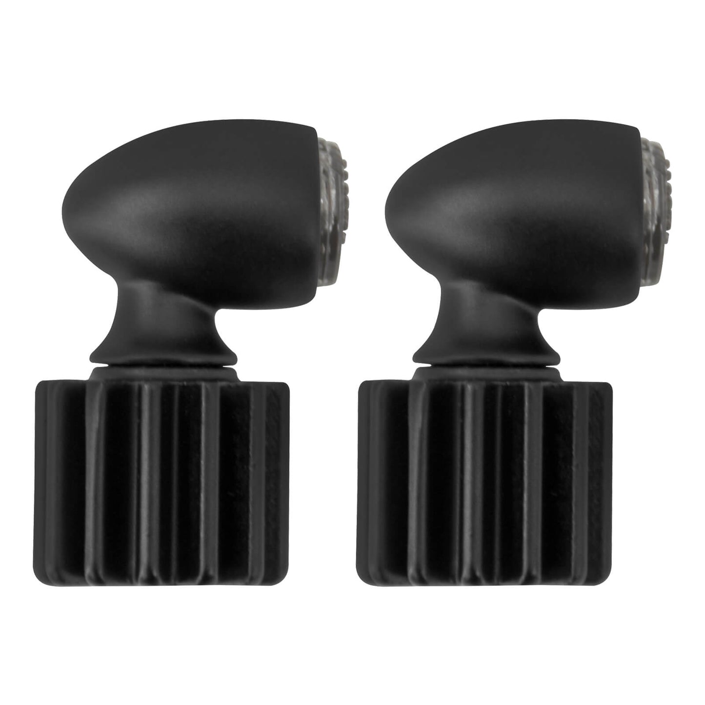 2x Super Mini Running Brake Indicator Turn Signal Lights Black Fit For Harley | HCmotorku