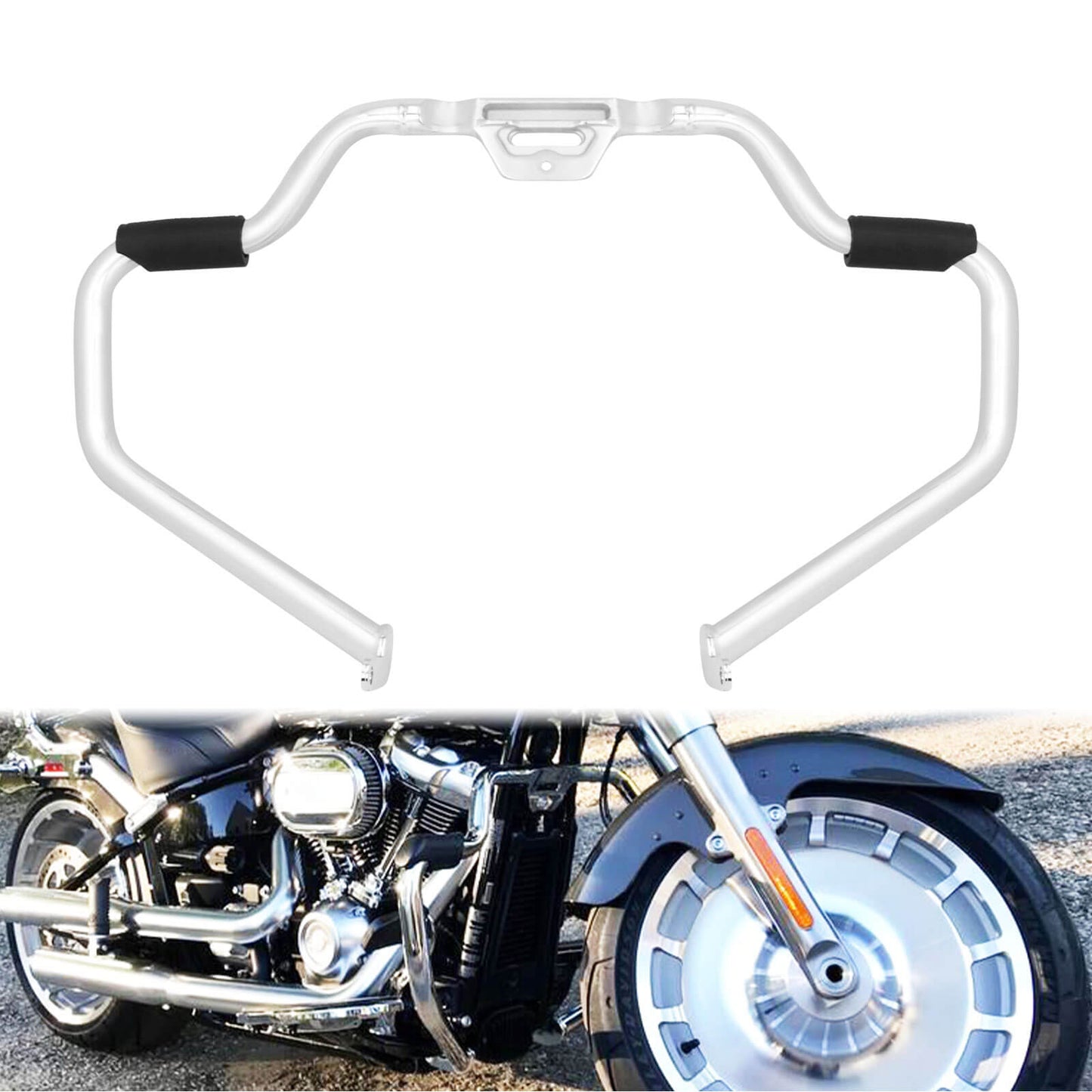 Softail Engine Guard Frame Highway Crash Bar Fit 2018-2025 | HCmotorku