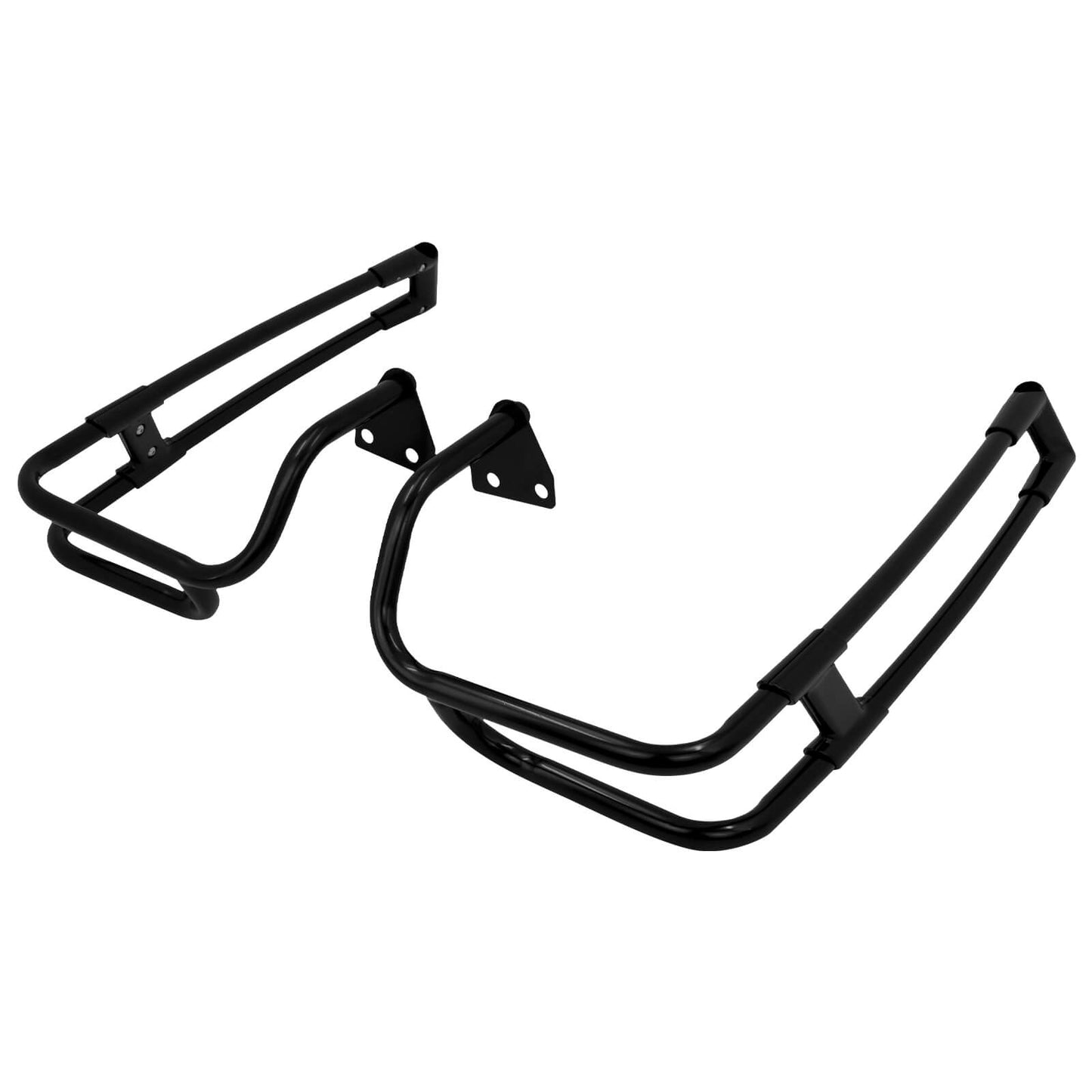 Saddlebag Rails Rear Guard Bag Crash Bar Black For Harley Touring 2014-2025 | HCmotorku