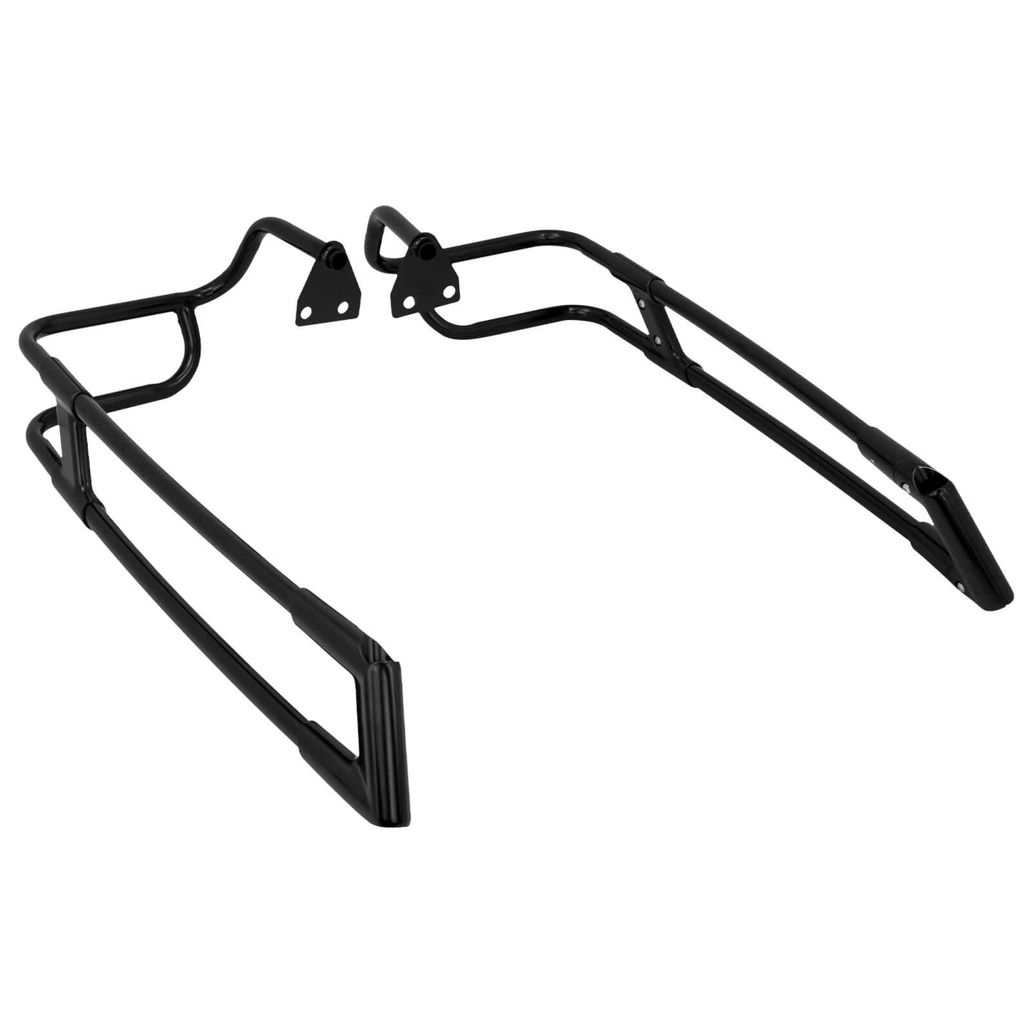 Saddlebag Rails Rear Guard Bag Crash Bar Black For Harley Touring 2014-2025 | HCmotorku