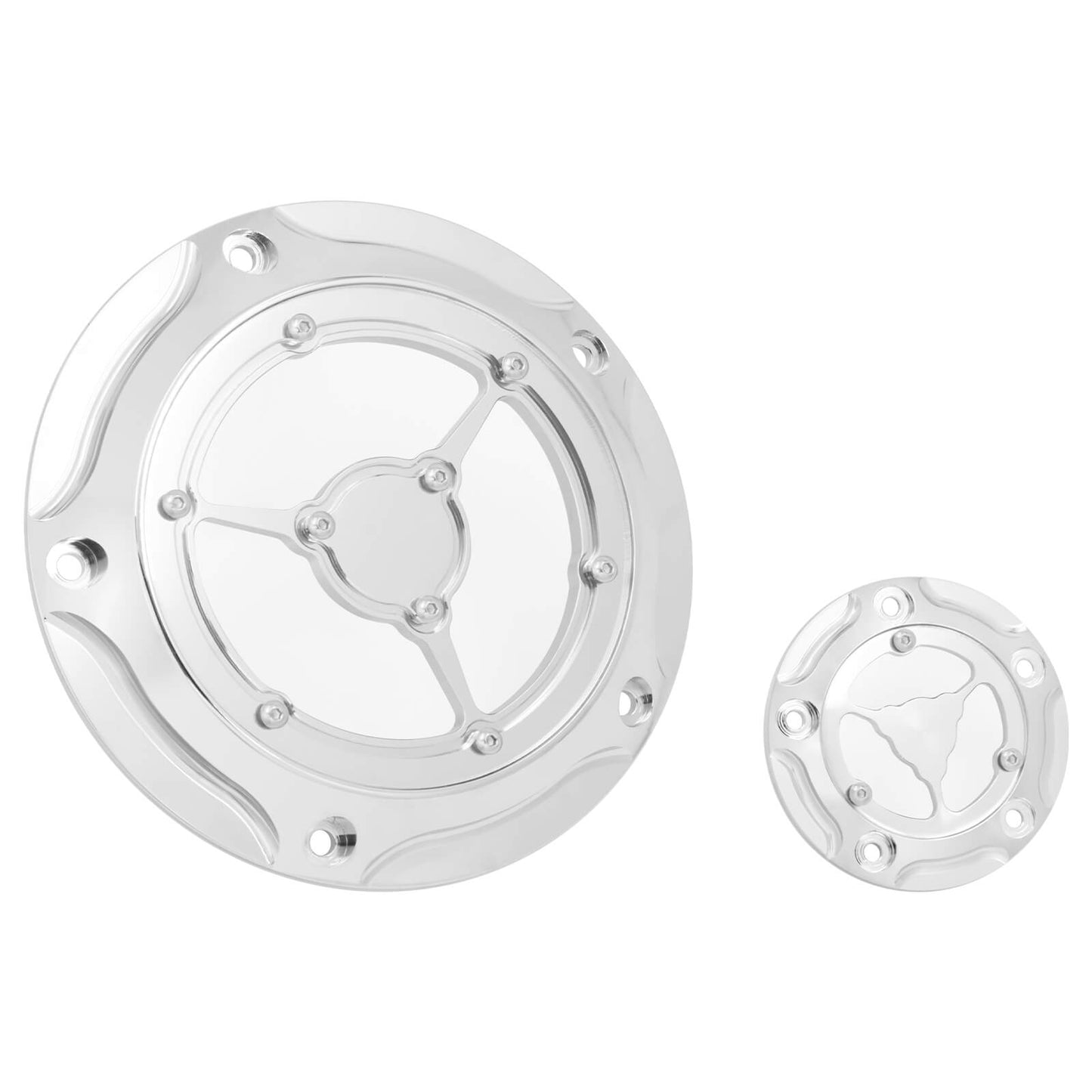 Derby Cover & Timing Timer Cover Chrome Fit For Road King Electra Glide Softail | HCmotorku