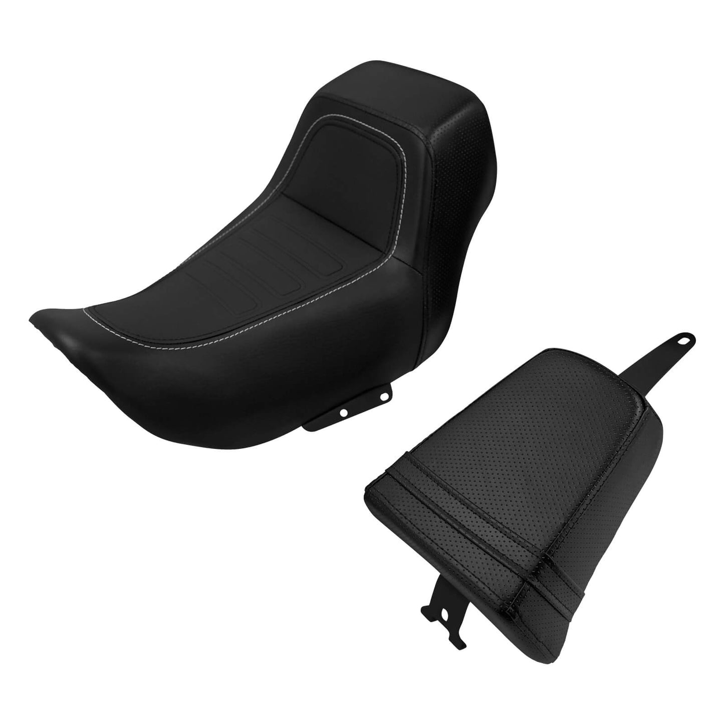 Driver Passenger Leather One-Piece Seat For Harley Nightster RH975 RH975S 2022-UP | HCmotorku