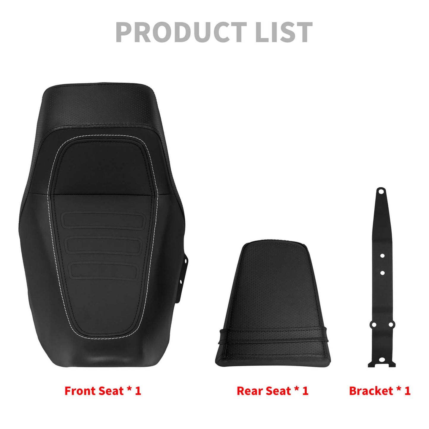Driver Passenger Leather One-Piece Seat For Harley Nightster RH975 RH975S 2022-UP | HCmotorku