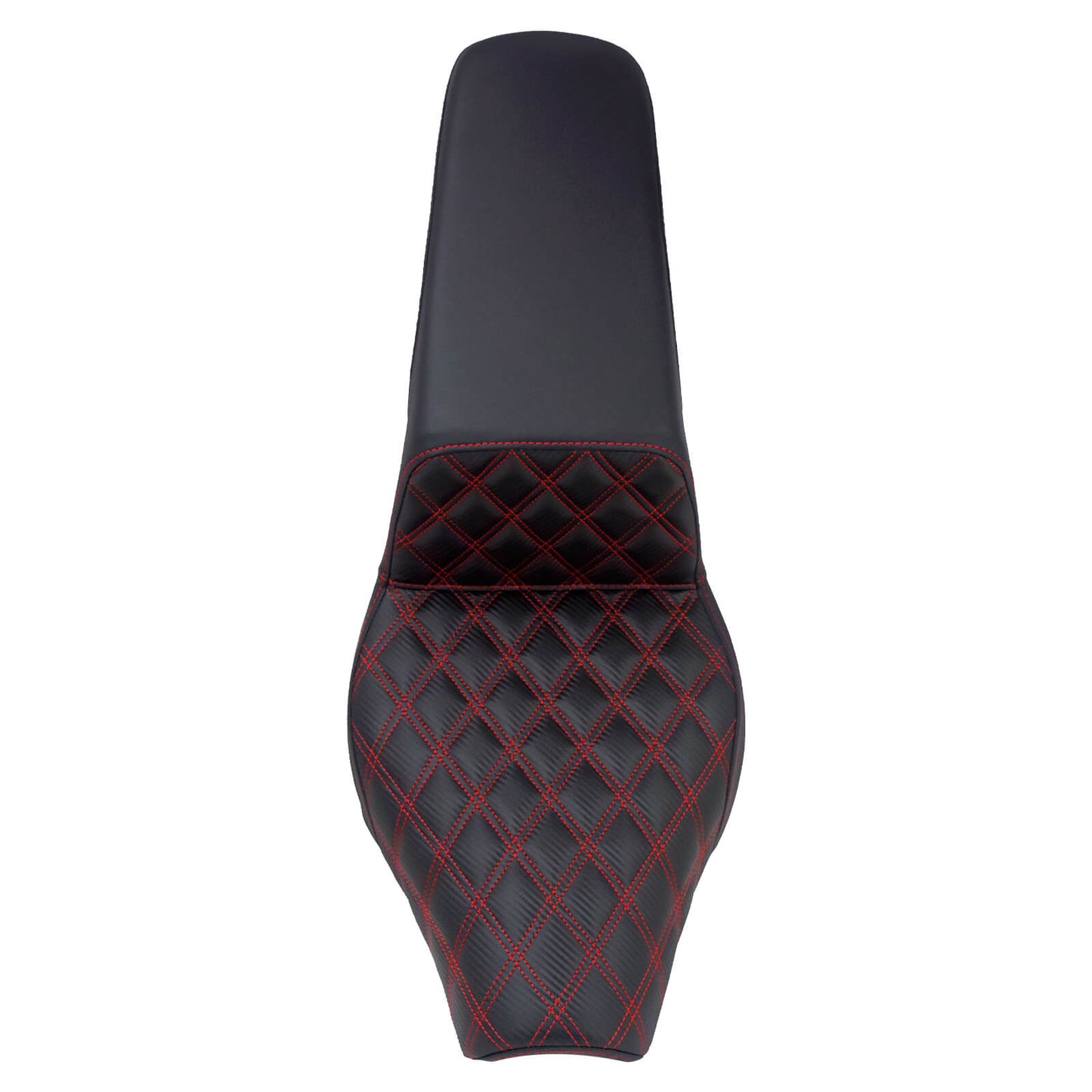 Bevel Two-Up Seat Driver Passenger Red Line Fit for Harley Softail 2018-2025 | HCmotorku