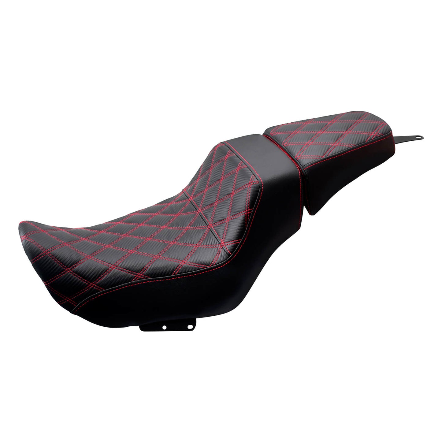 Driver Passenger Leather One-Piece Seat Red For Harley Nightster RH975 RH975S 2022-UP | HCmotorku