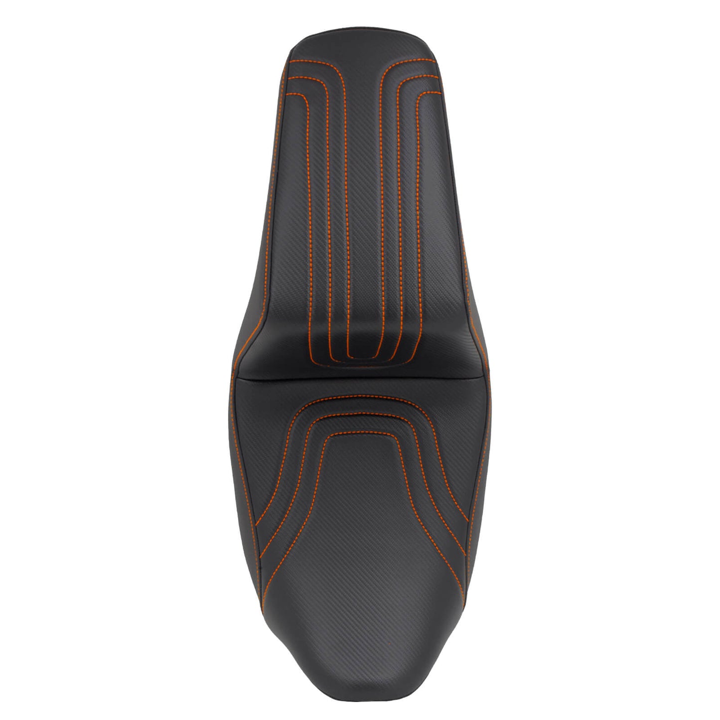 Driver & Passenger Seat Orange For Harley Touring 2009-2023 | HCmotorku