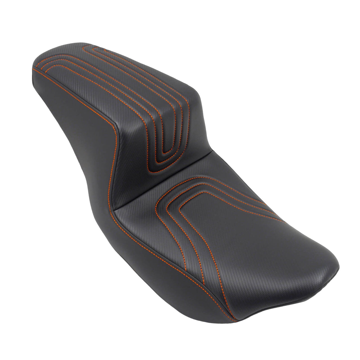 Driver & Passenger Seat Orange For Harley Touring 2009-2023 | HCmotorku