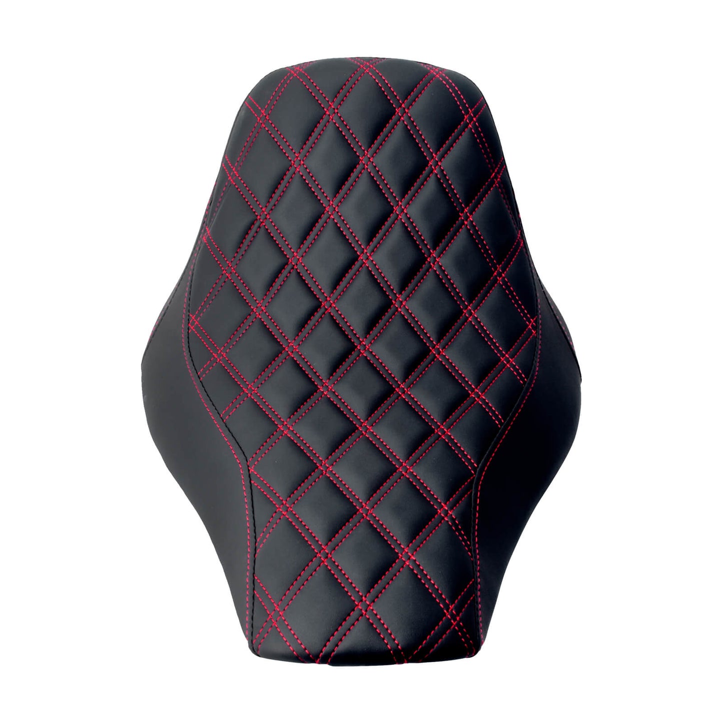 Driver Seat Front Black Solo Red Line For Harley Softail Rocker 2008-2017 | HCmotorku