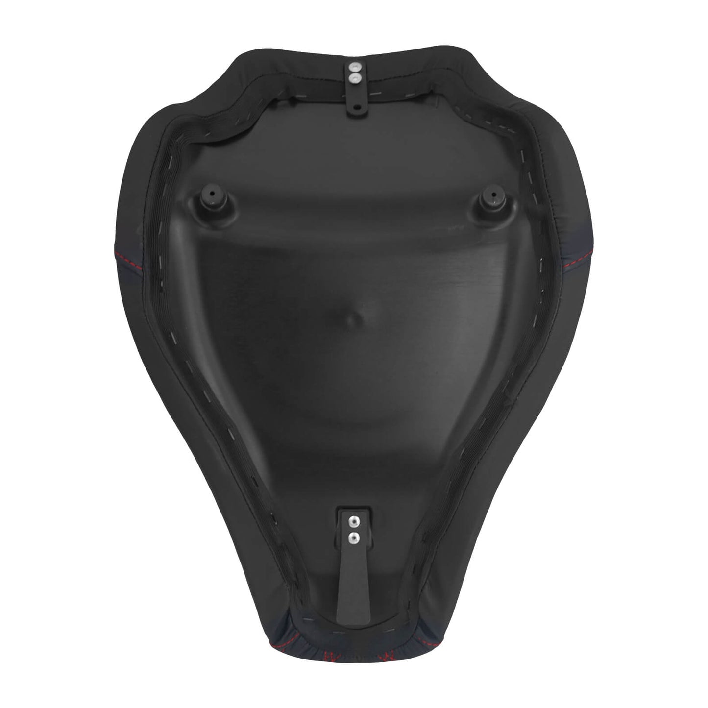 Driver Seat Front Black Solo Red Line For Harley Softail Rocker 2008-2017 | HCmotorku