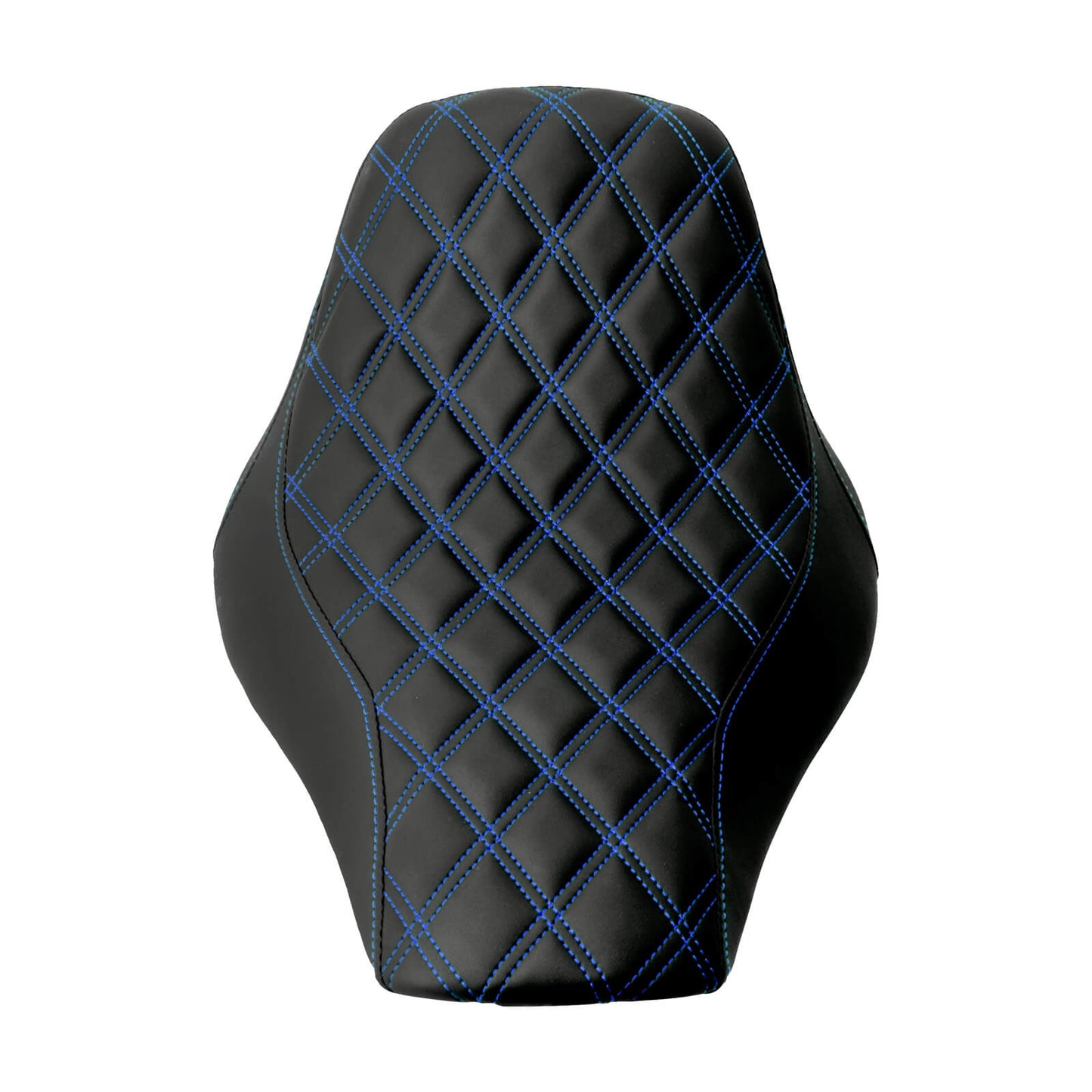 Driver Seat Front Black Solo Blue Line For Harley Softail Rocker 2008-2017 | HCmotorku