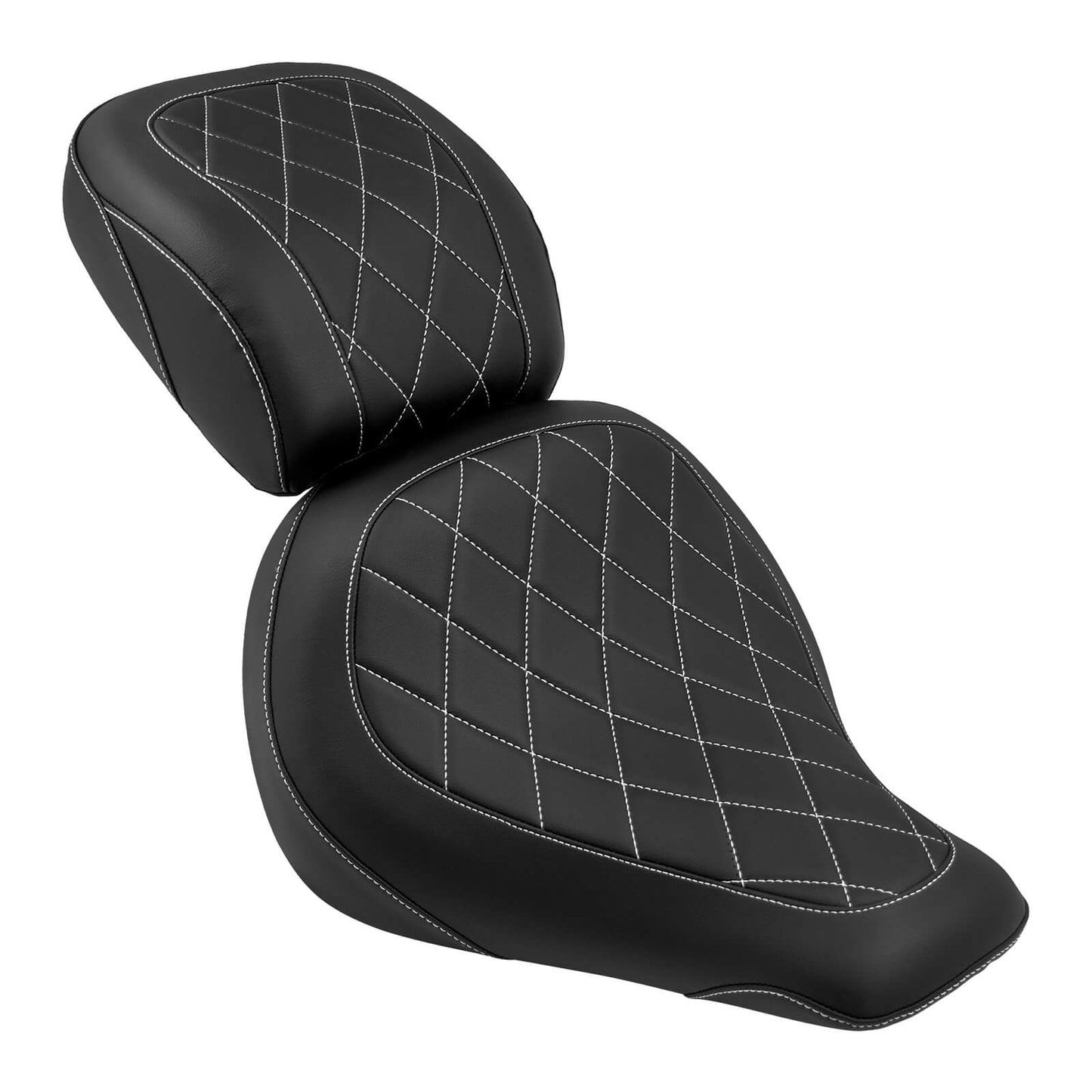Rider Passenger 2-up Seat White Stitching For Harley Breakout FXBR FXBRS 2023-2024 | HCmotorku