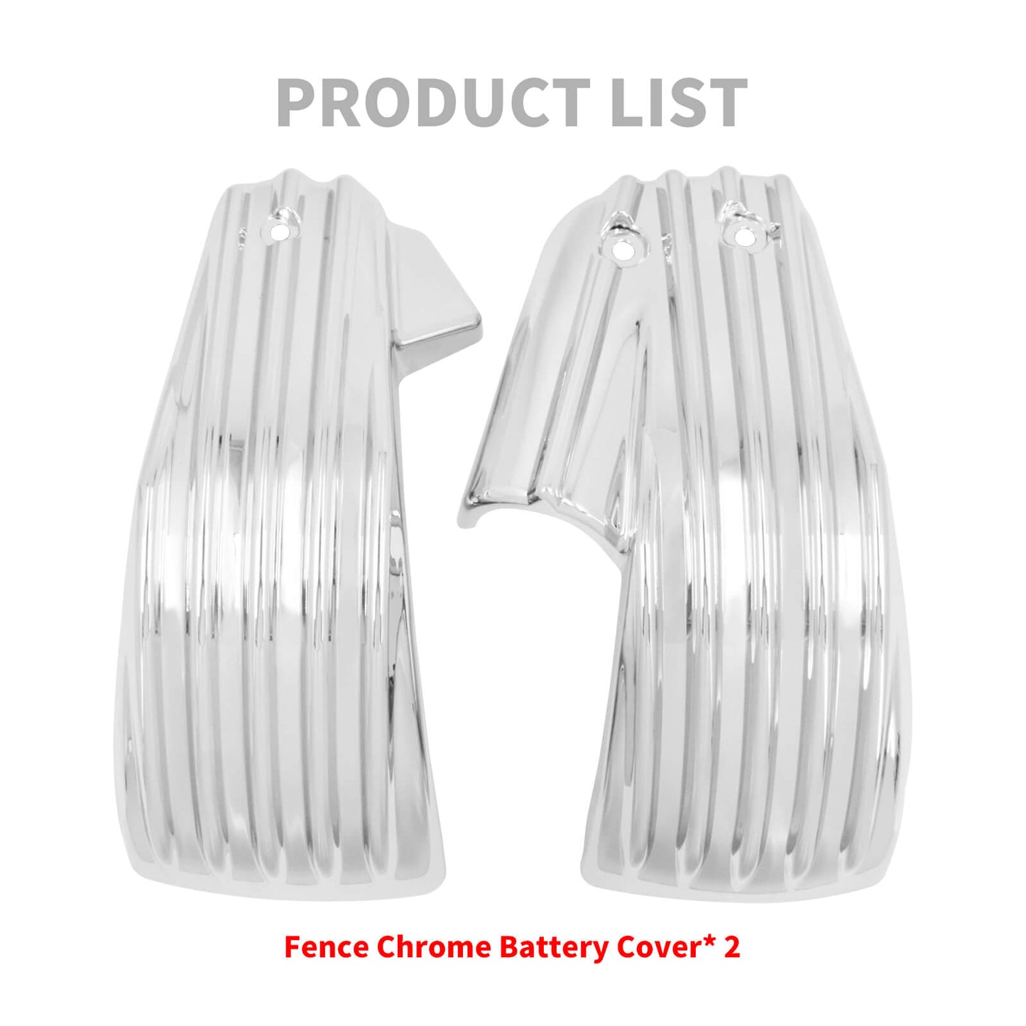 Fence Battery Side Fairing Cover Chrome Fit For Harley Fatboy Breakout 2018-2023 | HCmotorku