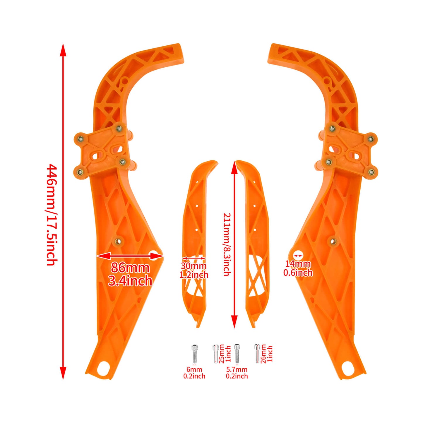 Strong Arm Inner Engine Fairing Support Bracket Fit For Harley Touring 1996-2013 | HCmotorku