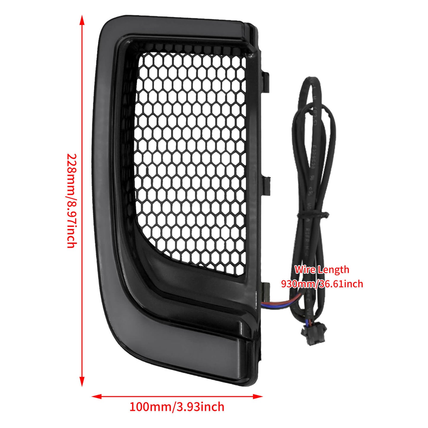 Fairing Lower Grills Turn Signal LED Light For Harley Electra Road Glide 2014-2023 | HCmotorku