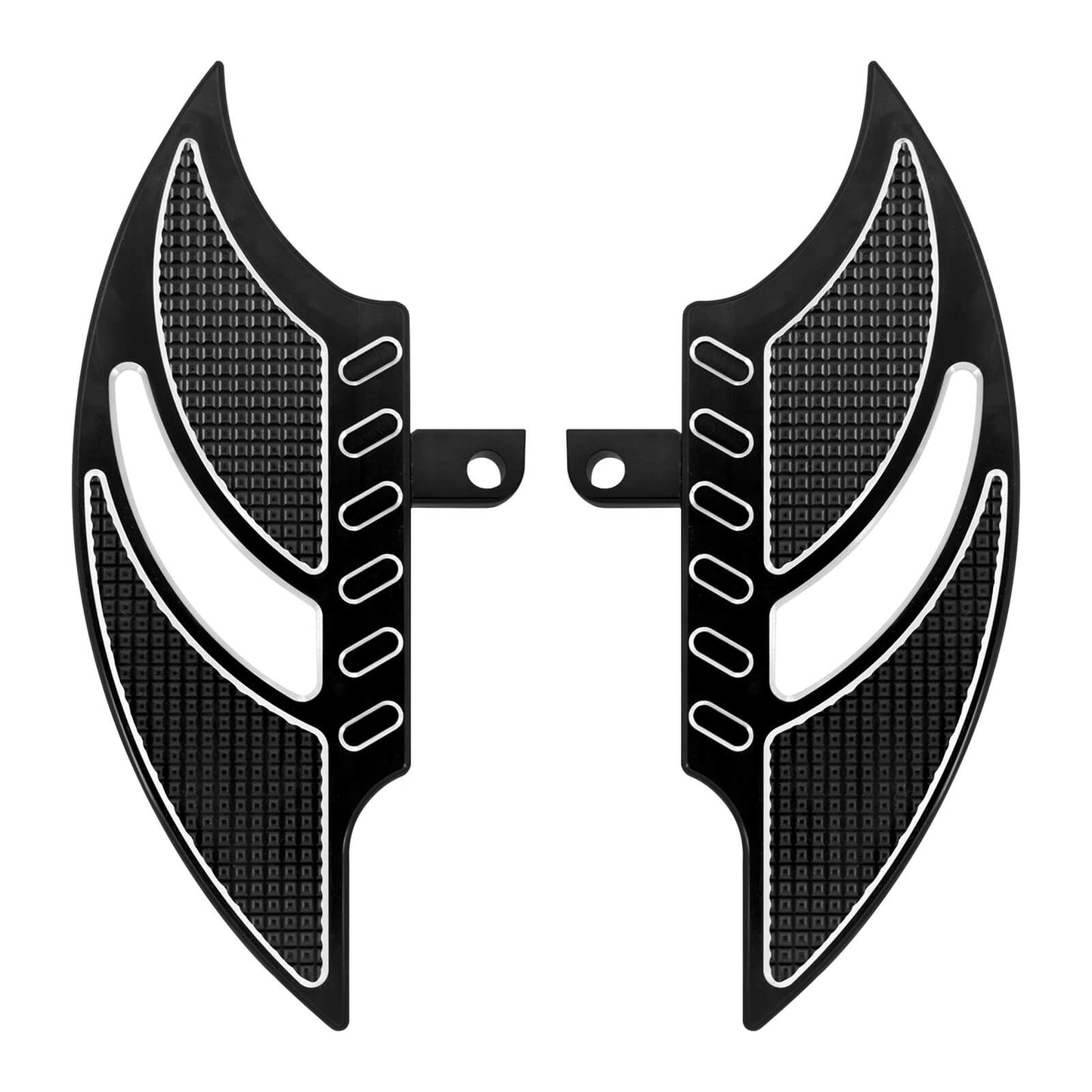 Harley Passenger Footboards Hollow Blade Male Mount for Softail Sportster Touring | HCmotorku