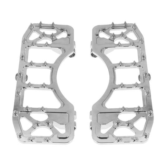 CNC Wide Offroad Rider Floorboards For Harley Touring 1986-2025 Softail | HCmotorku