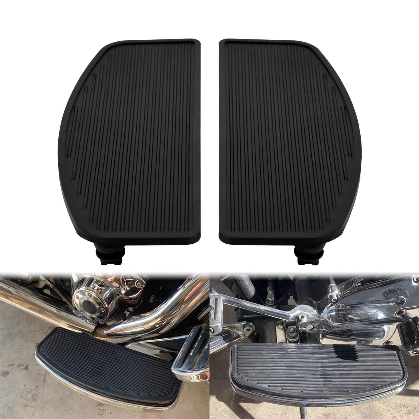 Rider Floorboards Rubber Insert For Touring 1986-2025 FL Softail | HCmotorku