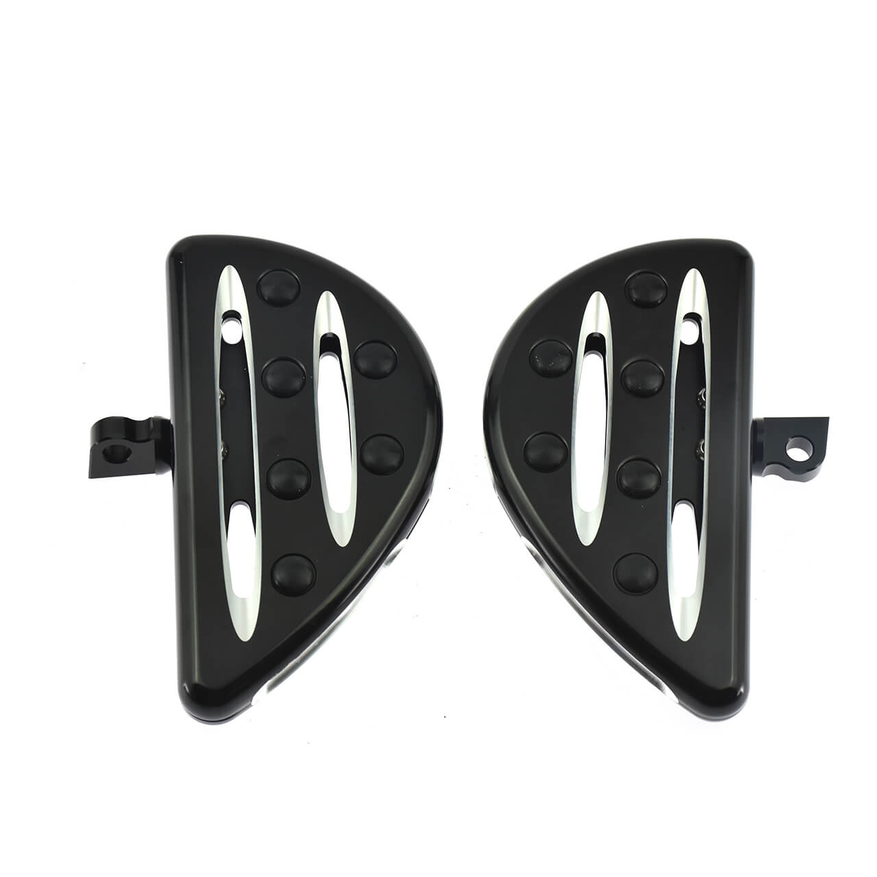 Rear Passenger Footpegs Rests Floorboards Fit Harley Touring Street Dyna | HCmotorku