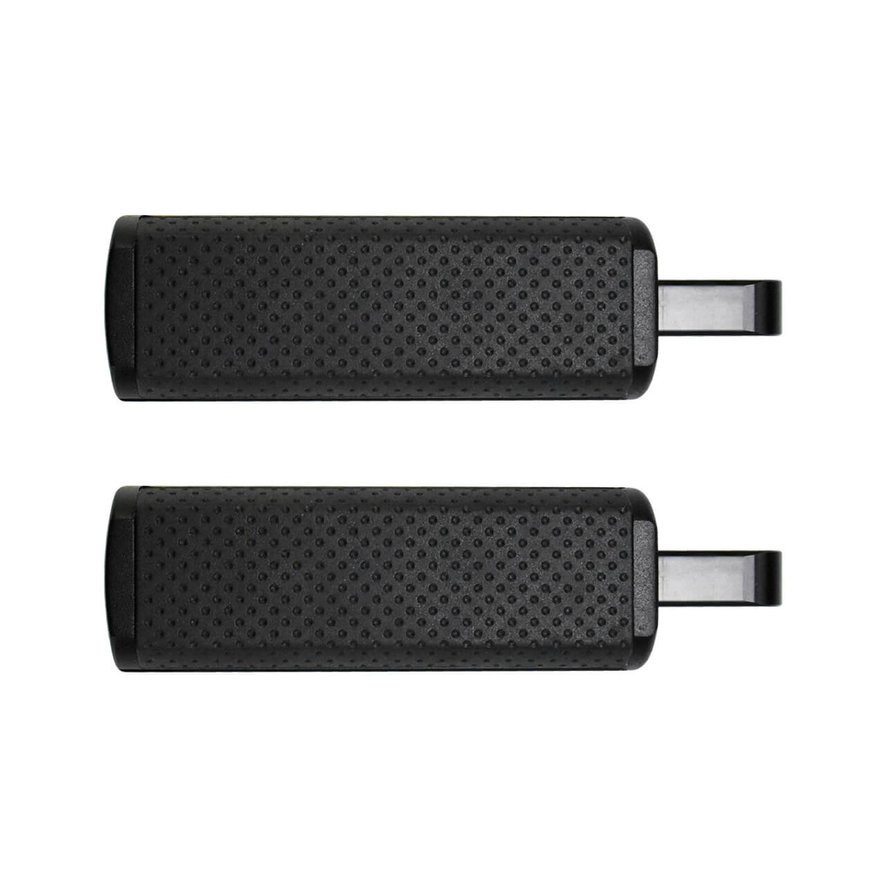 Non-slip Defiance Foot Pegs Male Mount Footrests Fit Harley Touring Dyna XL | HCmotorku