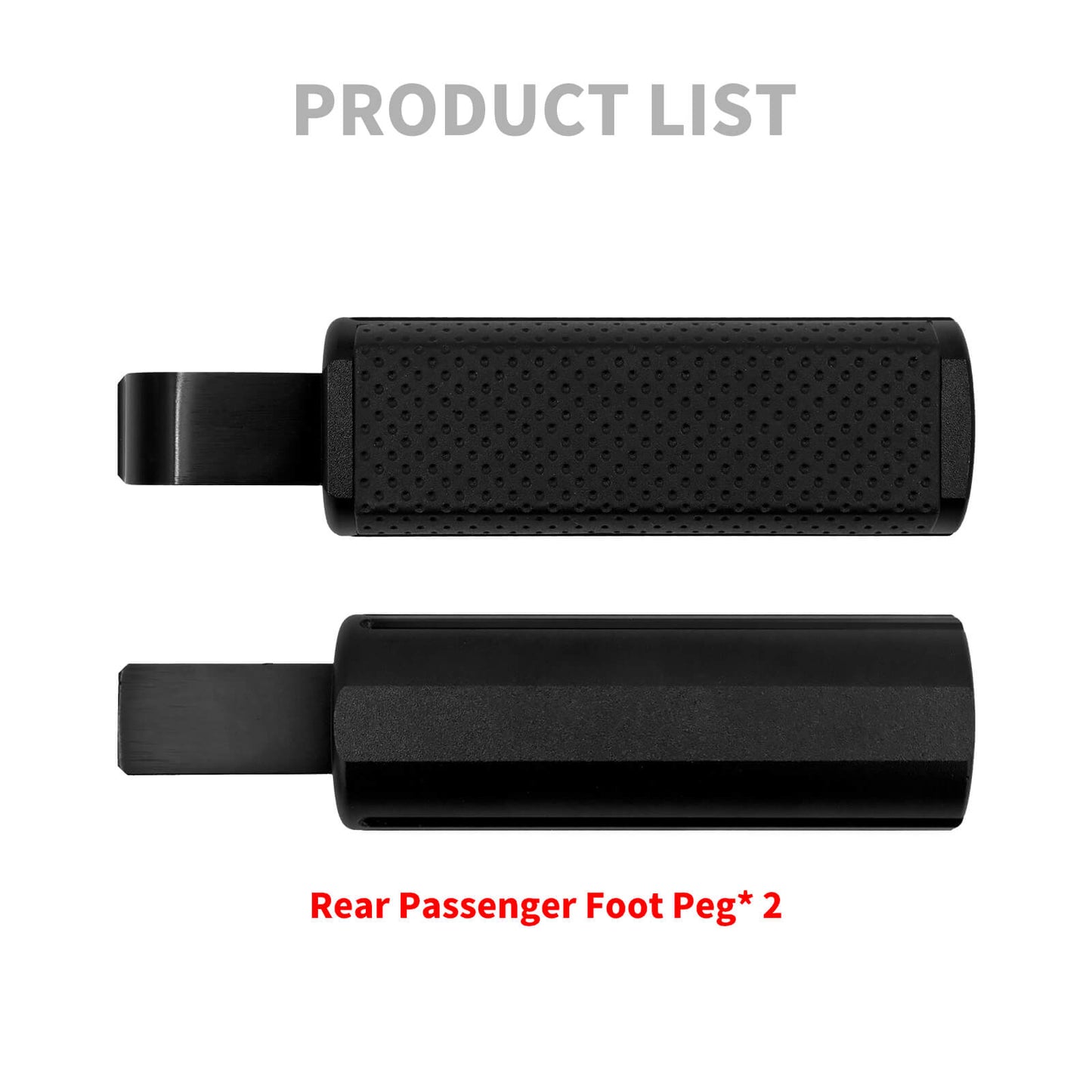 Motorcycle Passenger Foot Pegs Male Mount Fit Harley Softail 2018-UP | HCmotorku
