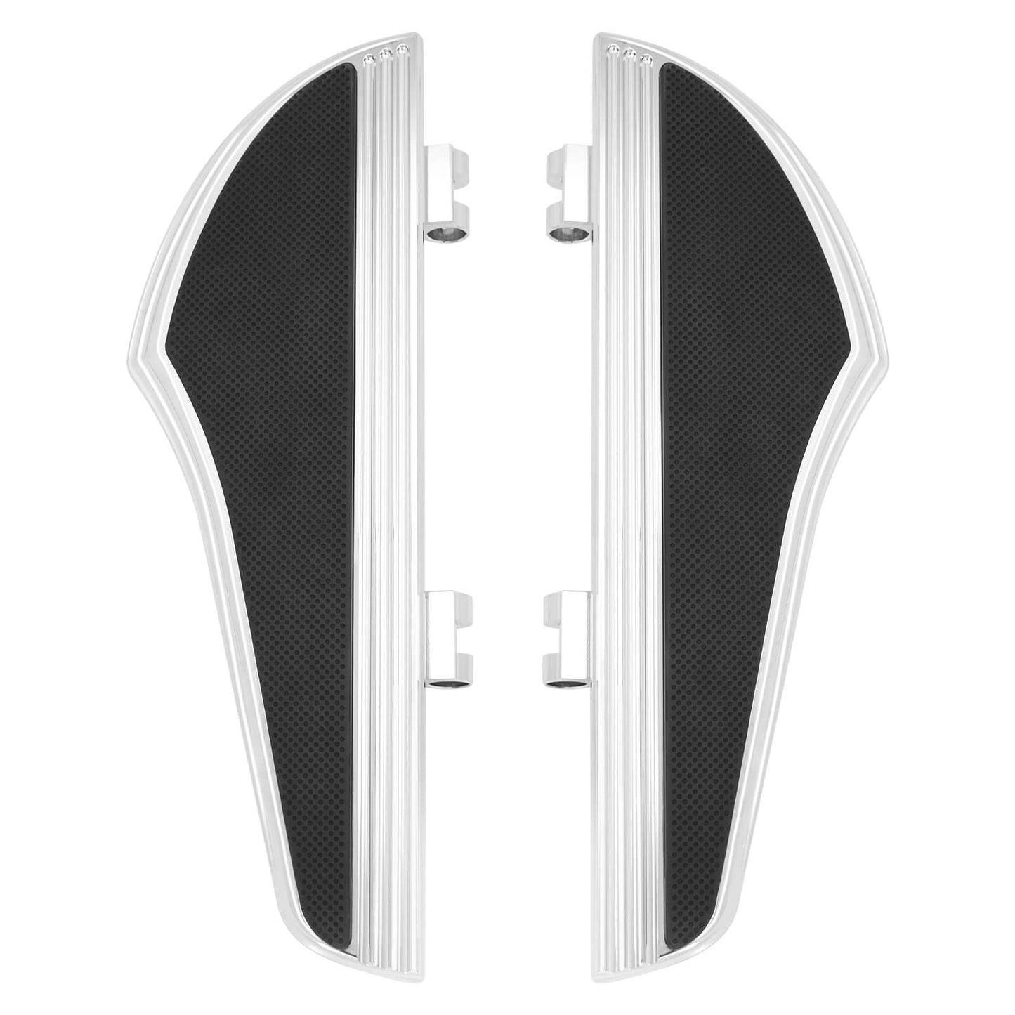 Rider Floorboards Chrome Foot Rest Footboards Fit Harley 2012-2025 FLD Touring | HCmotorku