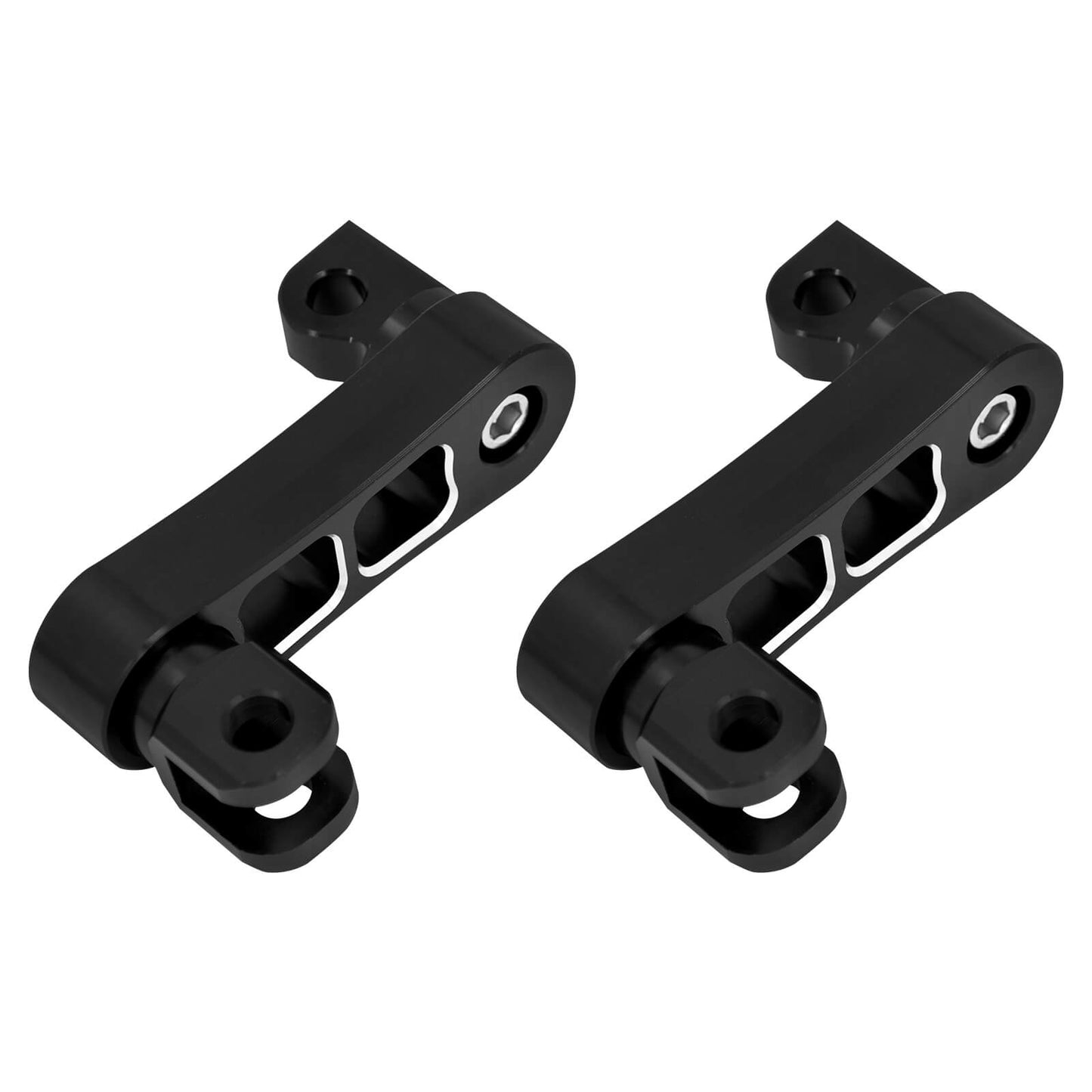 CNC Foot Pegs Pedal Extensions Fit For Harley Touring FLH Sportster Softail Dyna | HCmotorku