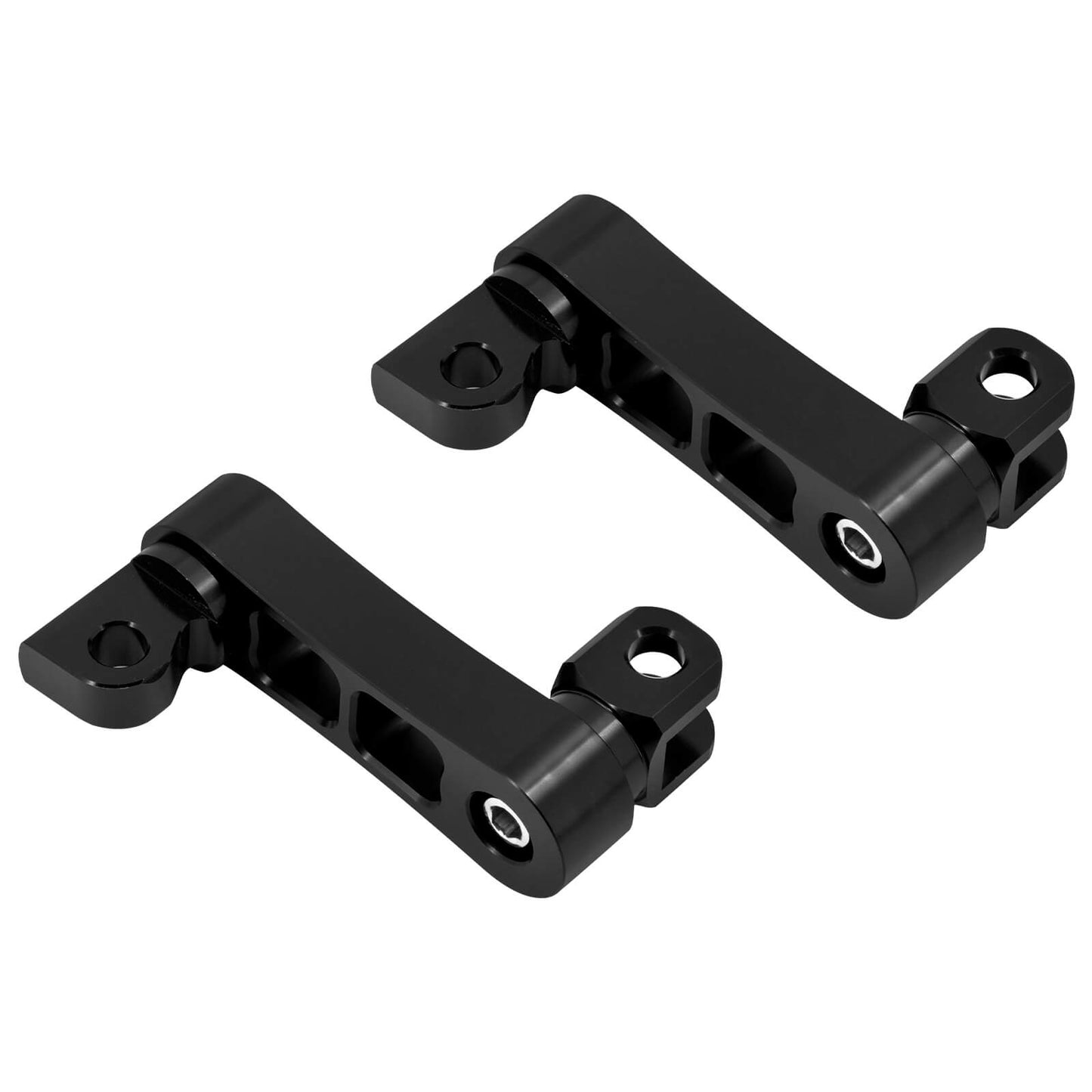 Foot Pegs Male Mount Extensions Black Aluminum For Harley Sportster Softail Dyna | HCmotorku